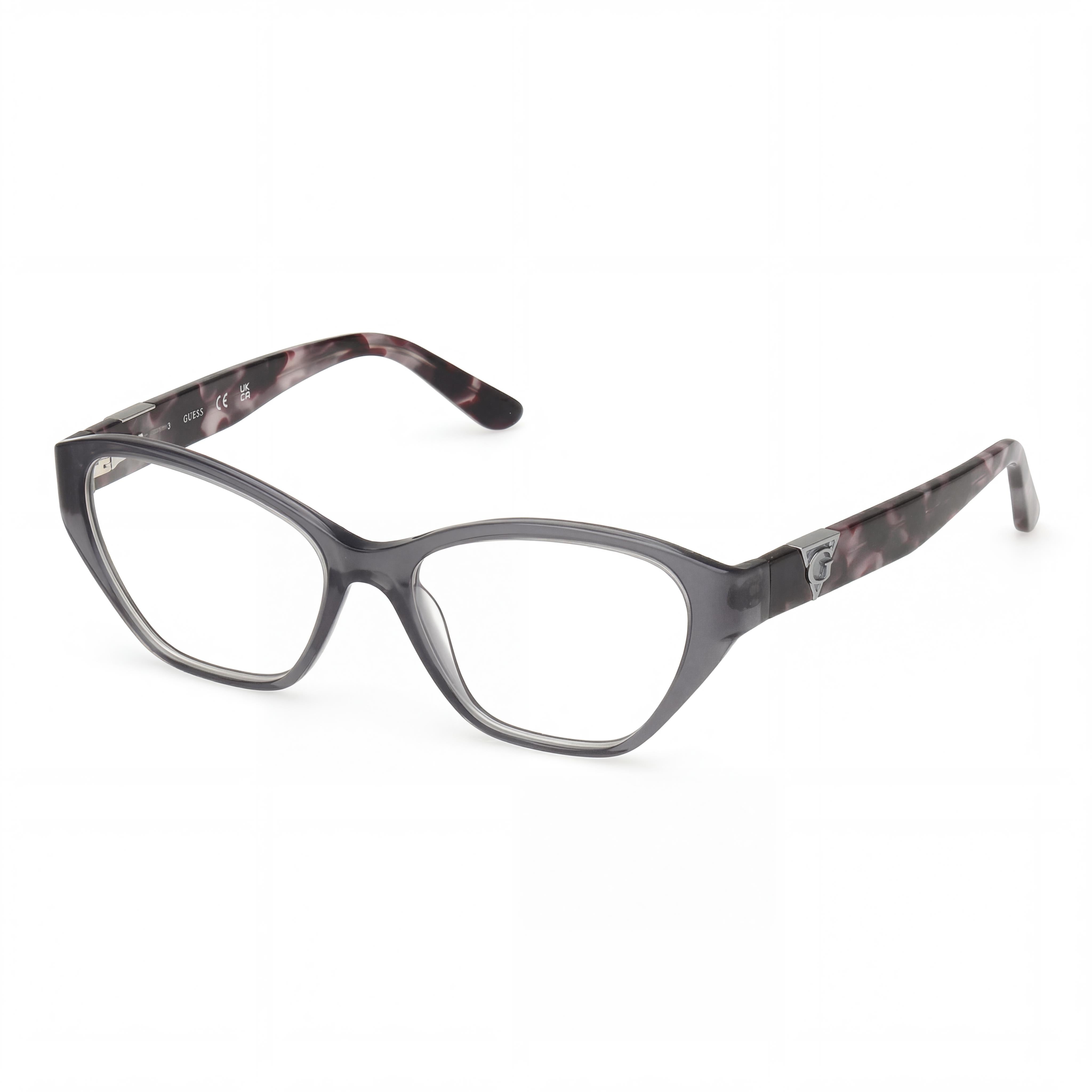 Guess Fashionable Shiny Grey Frame, Blue Material, Polycarbonate Non- Women's Eyewear 51/16/135, Photo 1