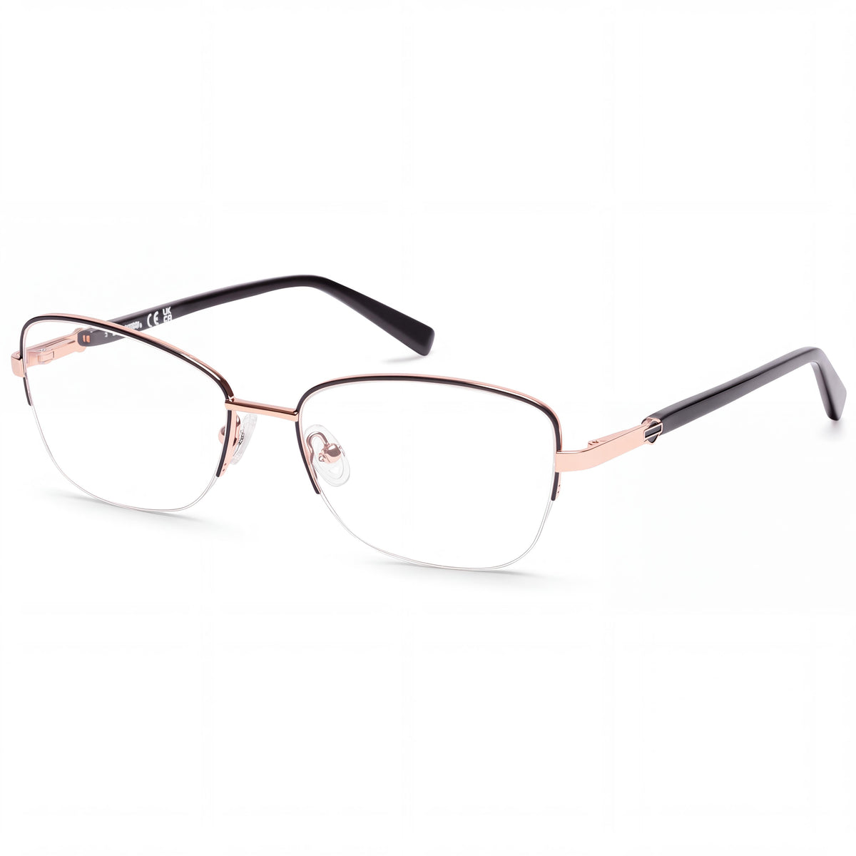 Gafas Harley-Davidson para hombre, con montura de acero inoxidable negro y lentes transparentes de demostración, aptas para lentes de aumento., Photo 1