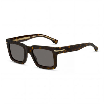Hugo Boss BOSS 1501/S Gafas de sol unisex, montura de aluminio, color havana, protección UV moderna, 51mm