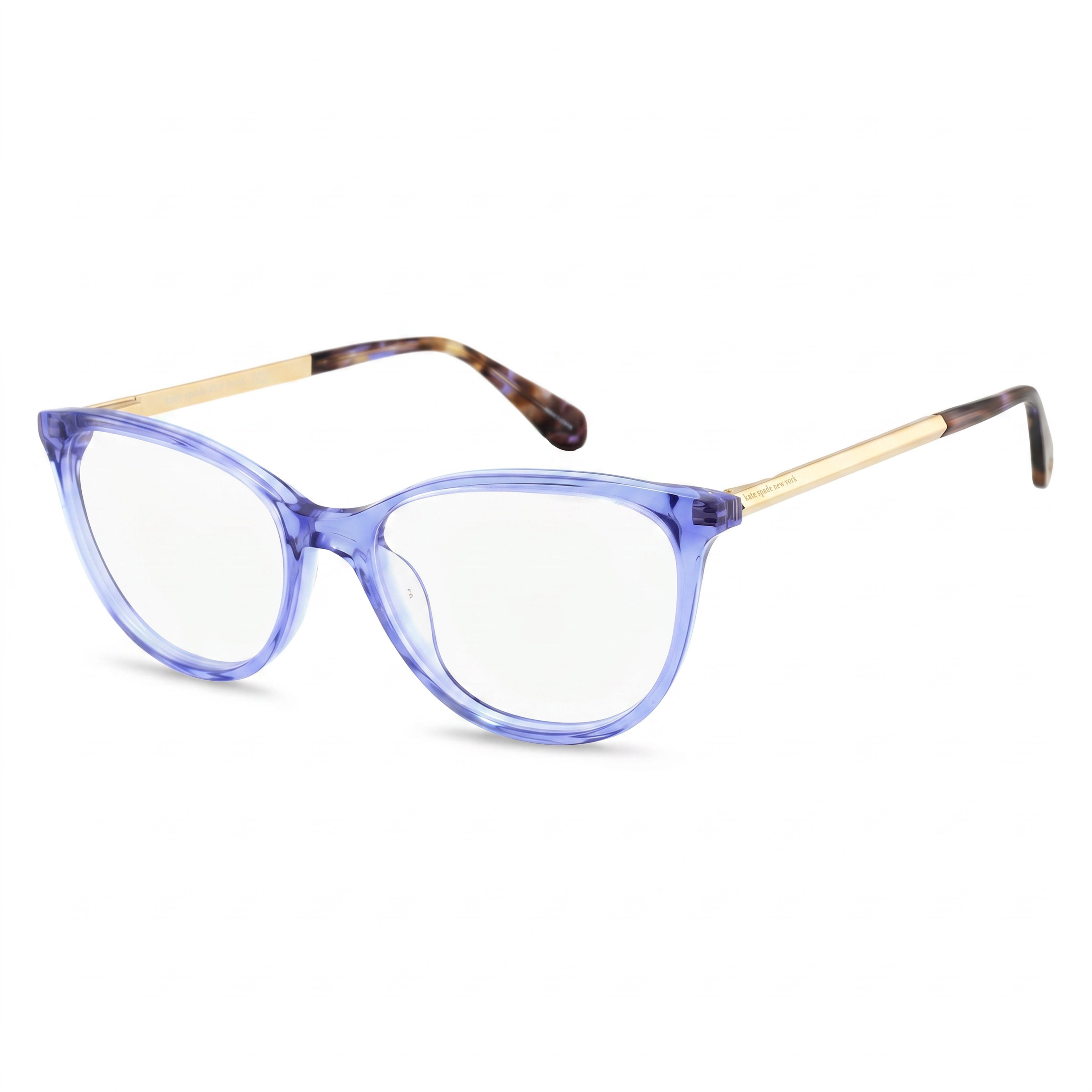kate spade new york KIMBERLEE Women's Blue Plastic Polarized Sunglasses 52mm, Photo 1
