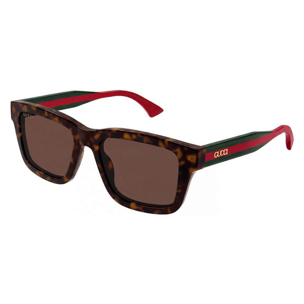 Gucci Modern Unisex Black Frame Black Lens Sunglasses