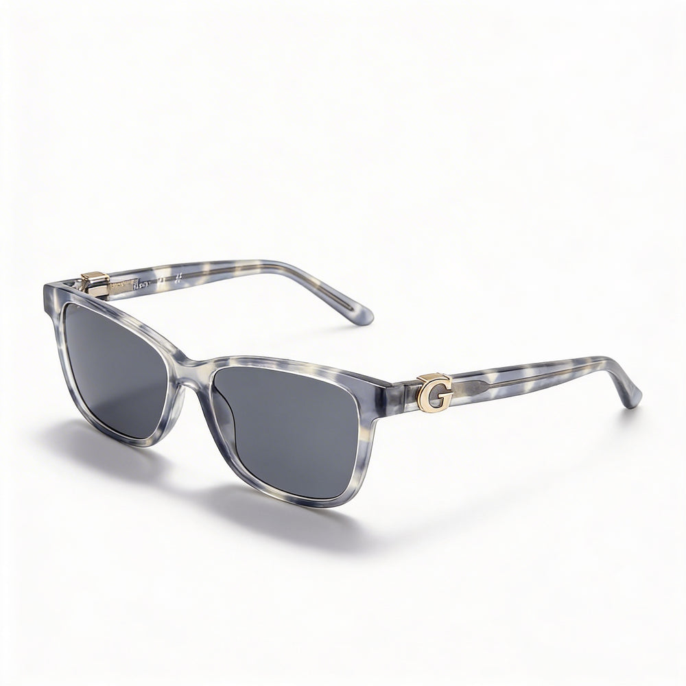 Gafas GUESS Gu50227 para mujer con montura de plástico azul brillante de 54 mm