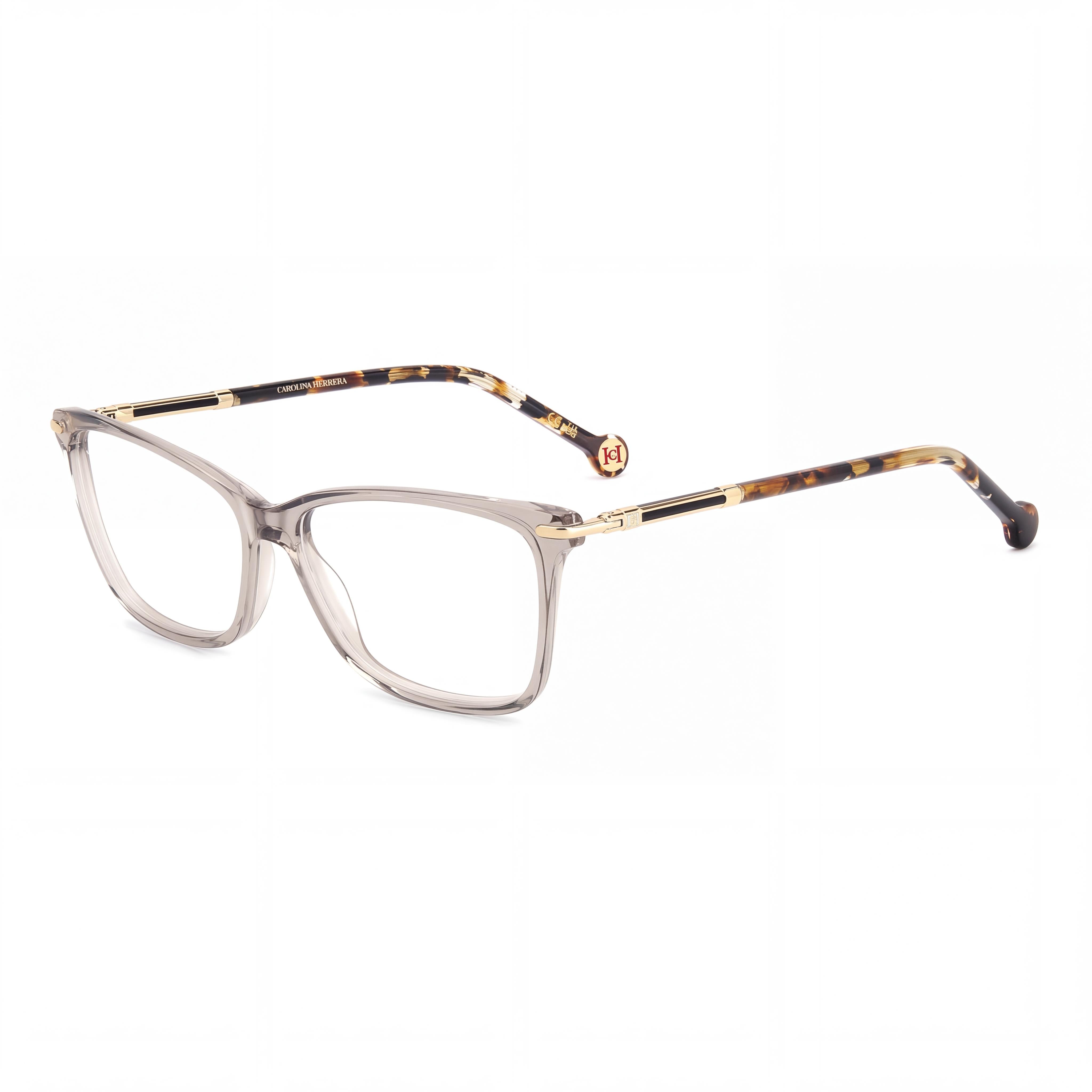Carolina Herrera Modern Women’s Multicoloured Frame Grey Beige Lens Eyeglasses Lens 56mm Bridge 14mm Temple 145mm, Photo 1