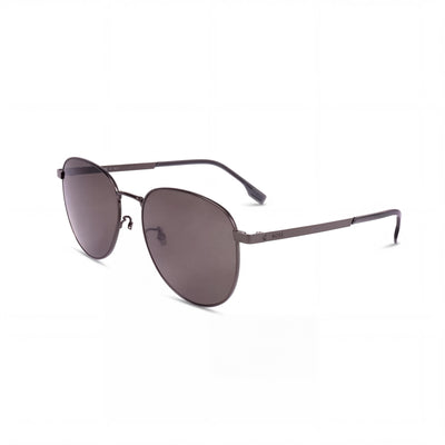 HUGO BOSS Boss 1536/f/s Men's Modern Dark Ruthenium Black Stainless Steel Frame Sunglasses 57mm