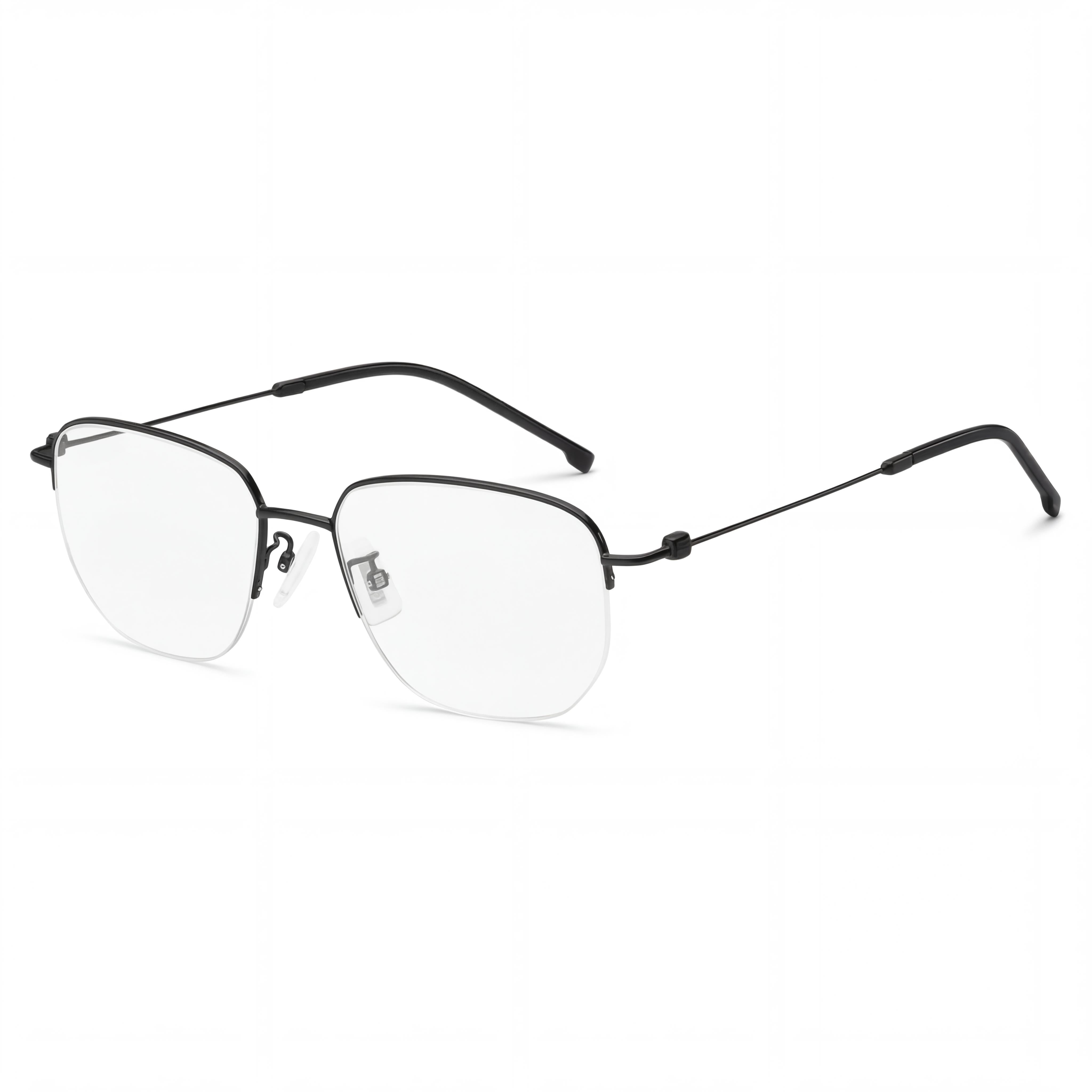 Gafas de sol Hugo Boss modernas para mujer sin polarizar, montura de aleación de acero negra, lentes de policarbonato, 54 mm, Photo 1