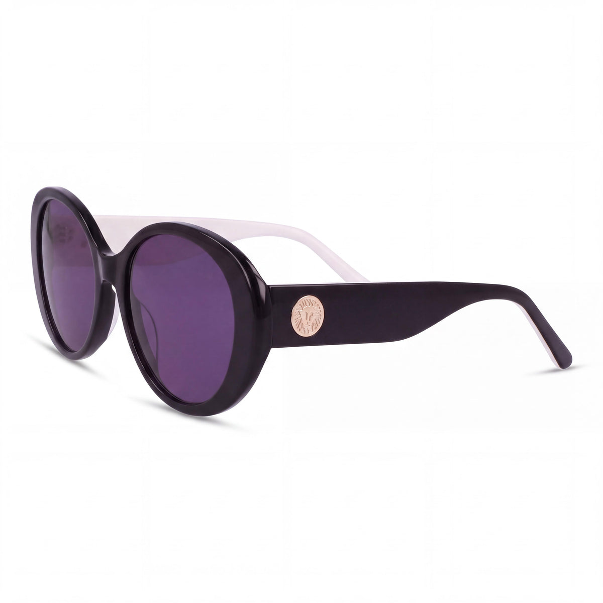 Anne Klein Ak7090 Women's Classic Acetate Black Frame Multicolor Polycarbonate Lens Eyewear 54-17-145, Photo 1