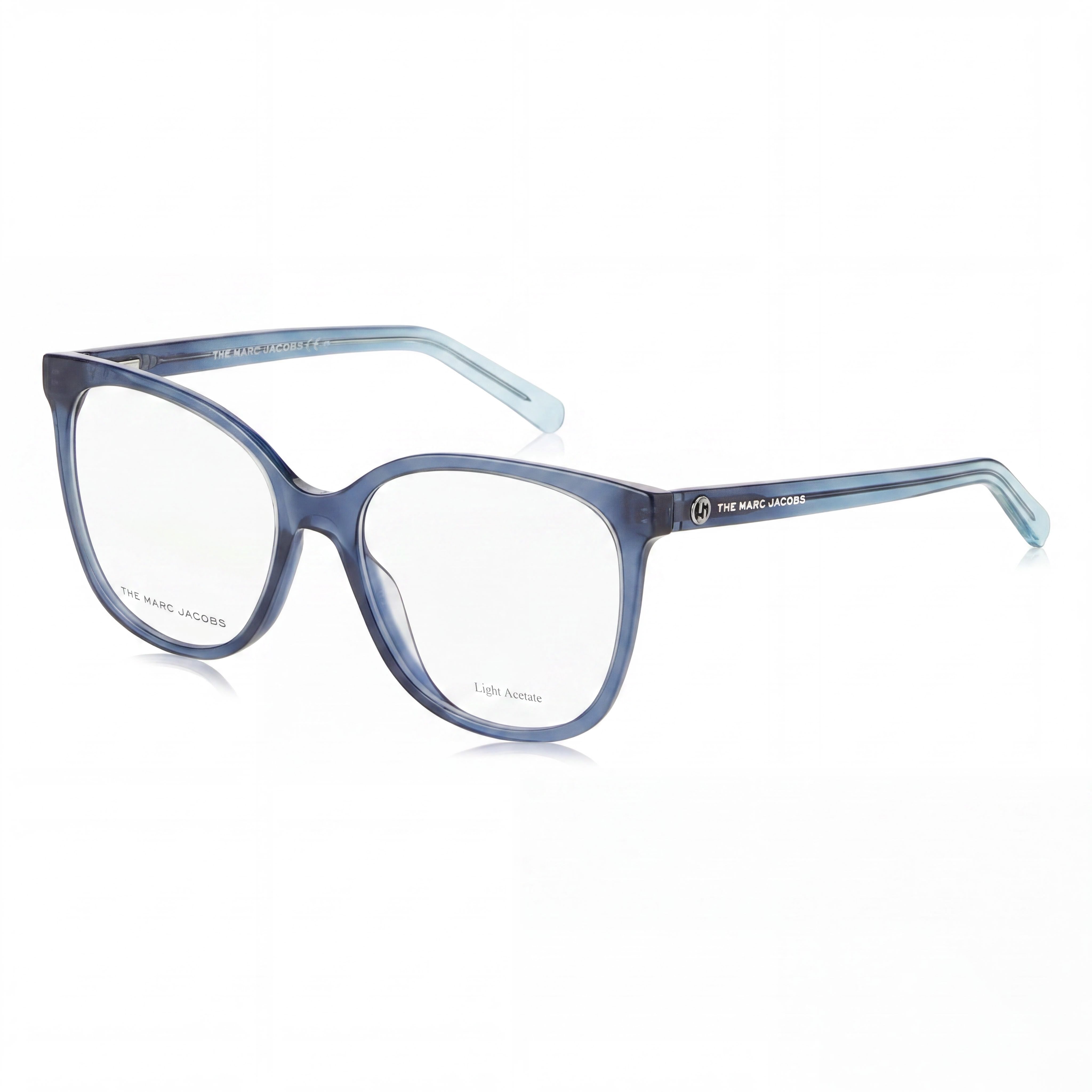 Marc Jacobs MARC 540 Women's Eyeglasses featuring a Blue Azure Acetate Frame and 53-17-140mm dimensions, Photo 1