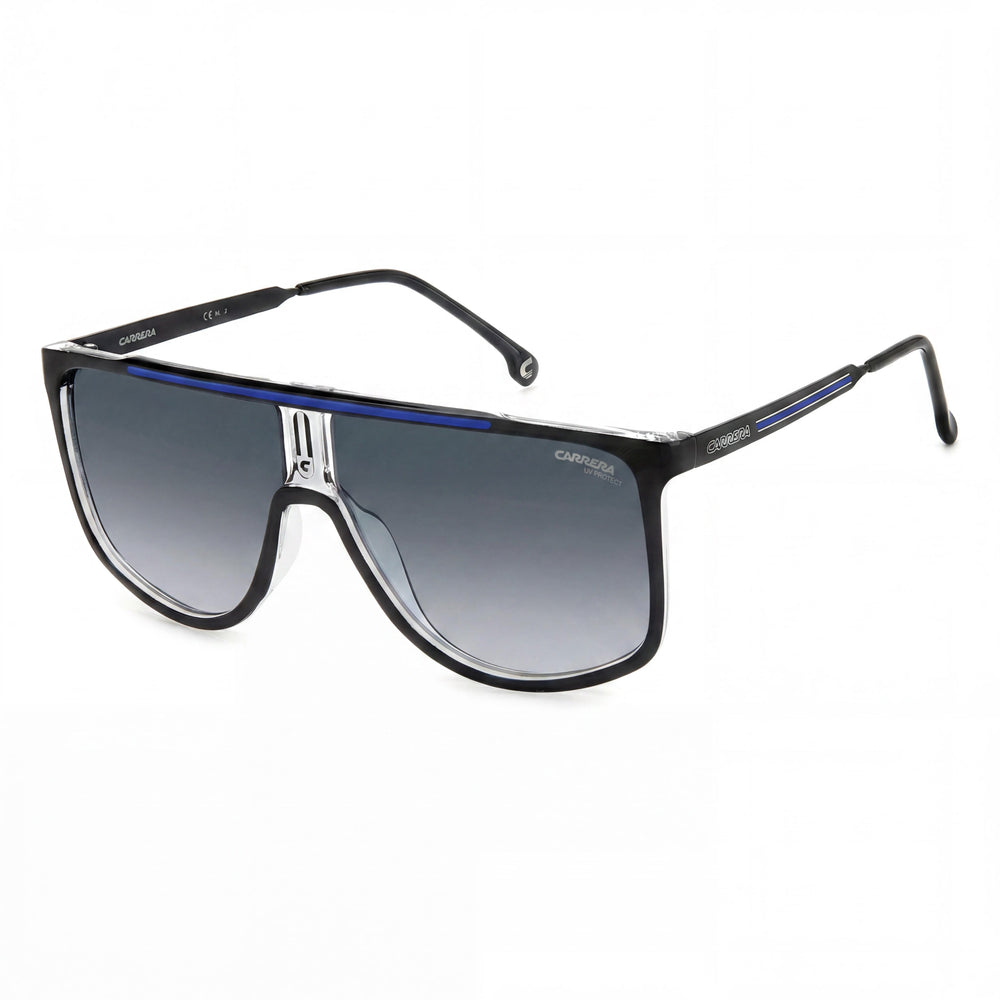 Gafas de sol Carrera Casual de hombre negras y azules de poliamida no polarizadas con 100% protección UV 61mm