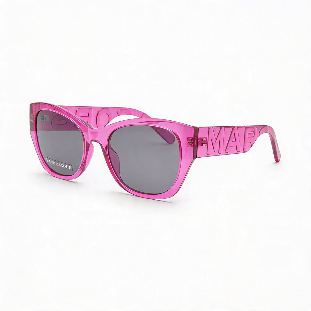 Marc Jacobs Modern Women's Fuchsia Plastic Frame Eyewear featuring 54mm Lens Width and