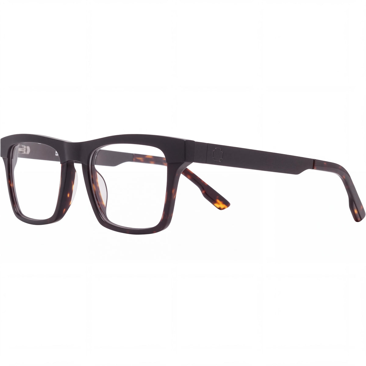 SPY 5700000000007 Zade Unisex Sunglasses, featuring a Dark Tort Matte Black Frame and 142mm Temple Length, Photo 1
