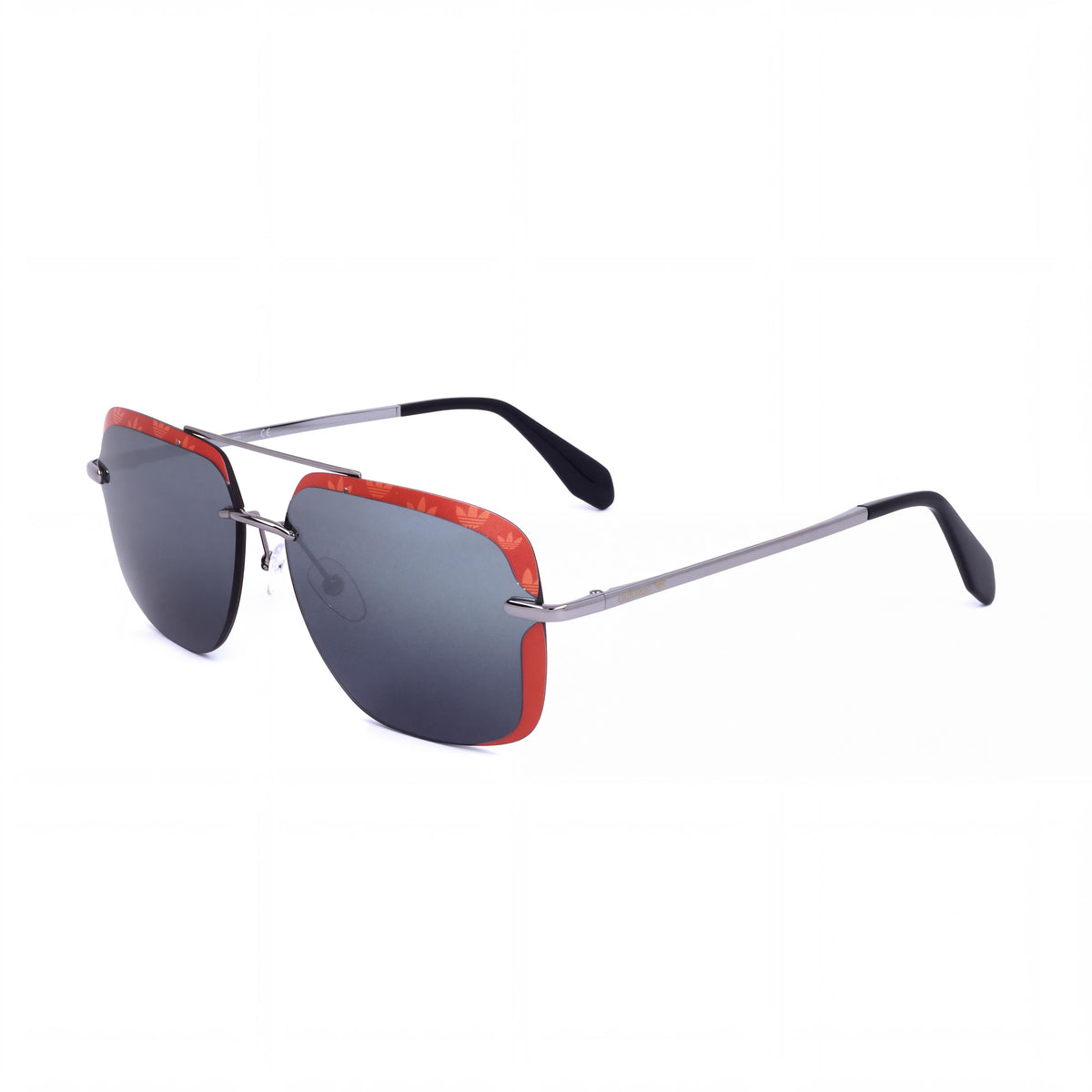 adidas Originals Or0017 Unisex Metal Antracite Frame with Fumo Nylon Non-Polarized Lenses 62mm, Photo 1