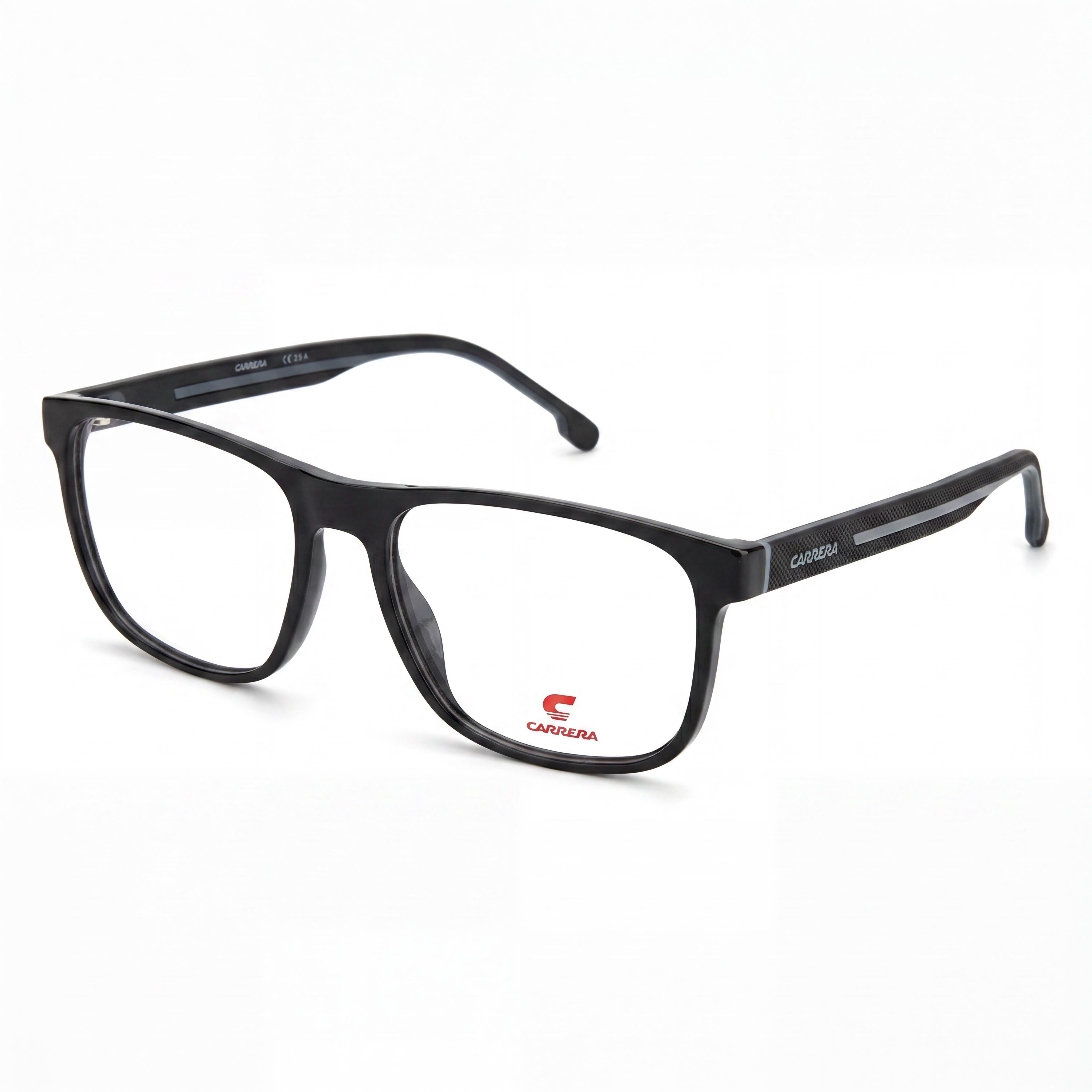 Gafas de Sol Unisex Modernas Carrera 8892, Montura de Poliamida Negra Gris, Lentes de Policarbonato Negras Grises, 55mm, Photo 1