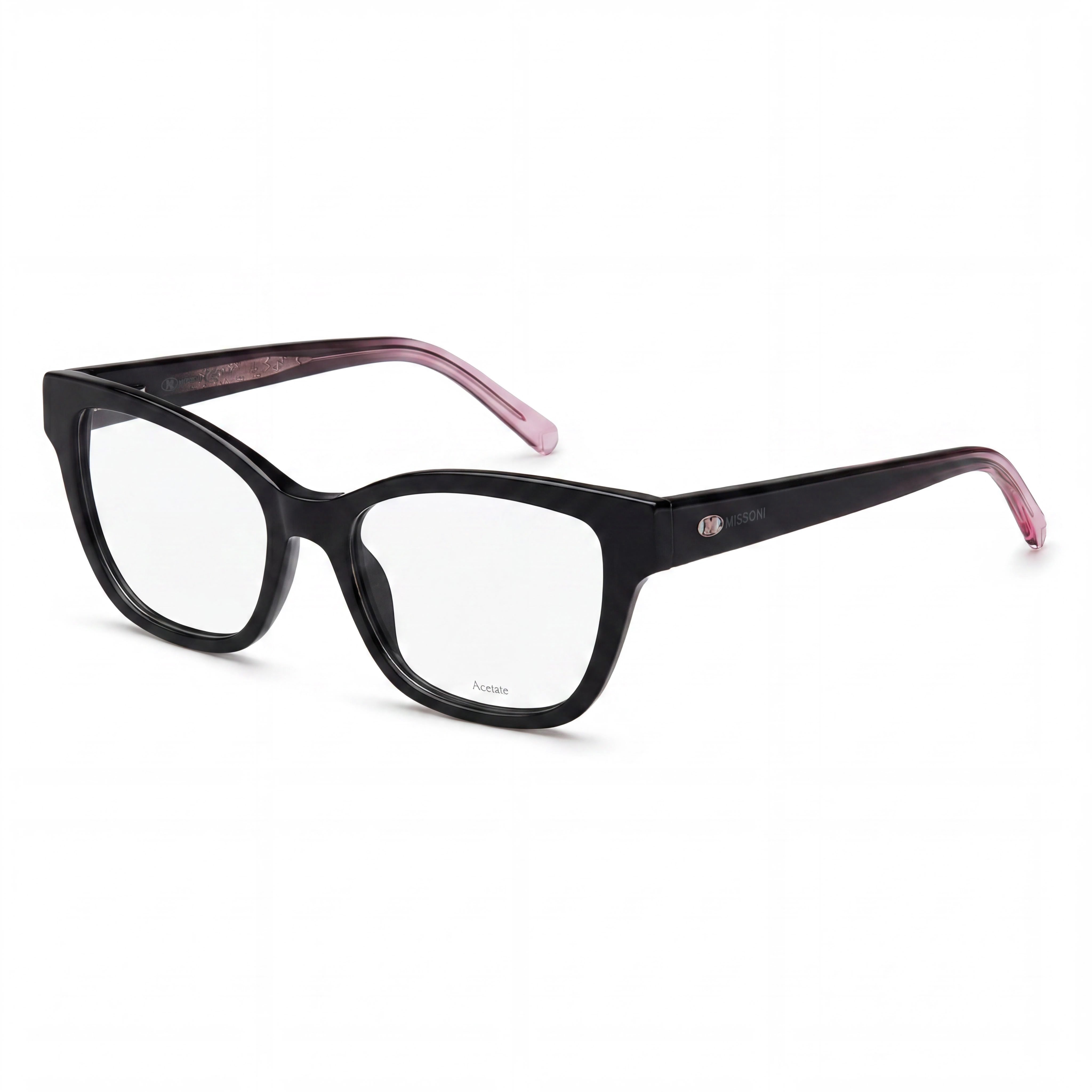 M Missoni Mmi 0097 Women's Black Acetate Frame Non- Polycarbonate Lens Sunglasses 53-17-140, Photo 1