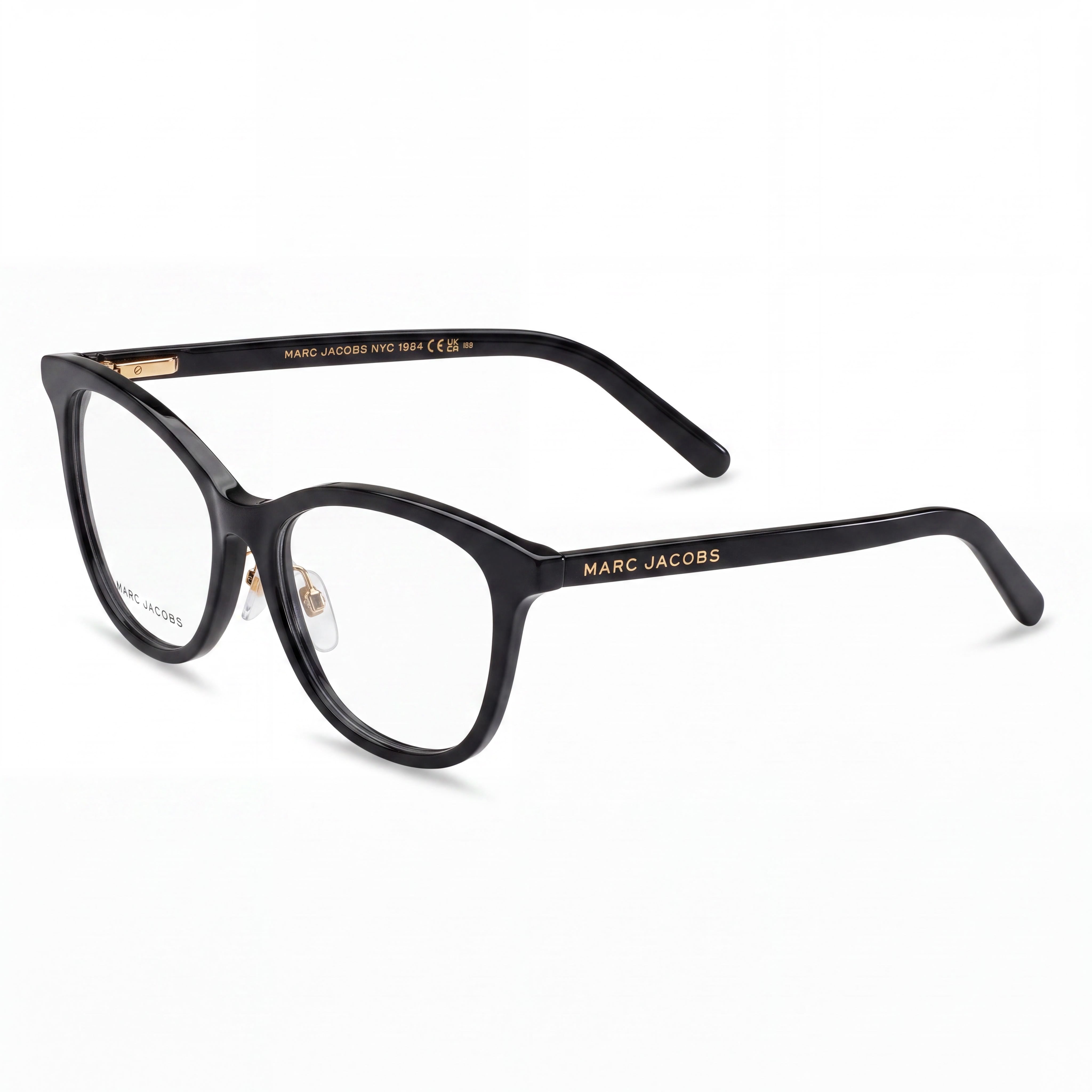 Monturas de acetato informales para mujer Marc Jacobs con lentes de policarbonato, lentes de 52 mm, puente de 16 mm, varillas de 145 mm, Photo 1