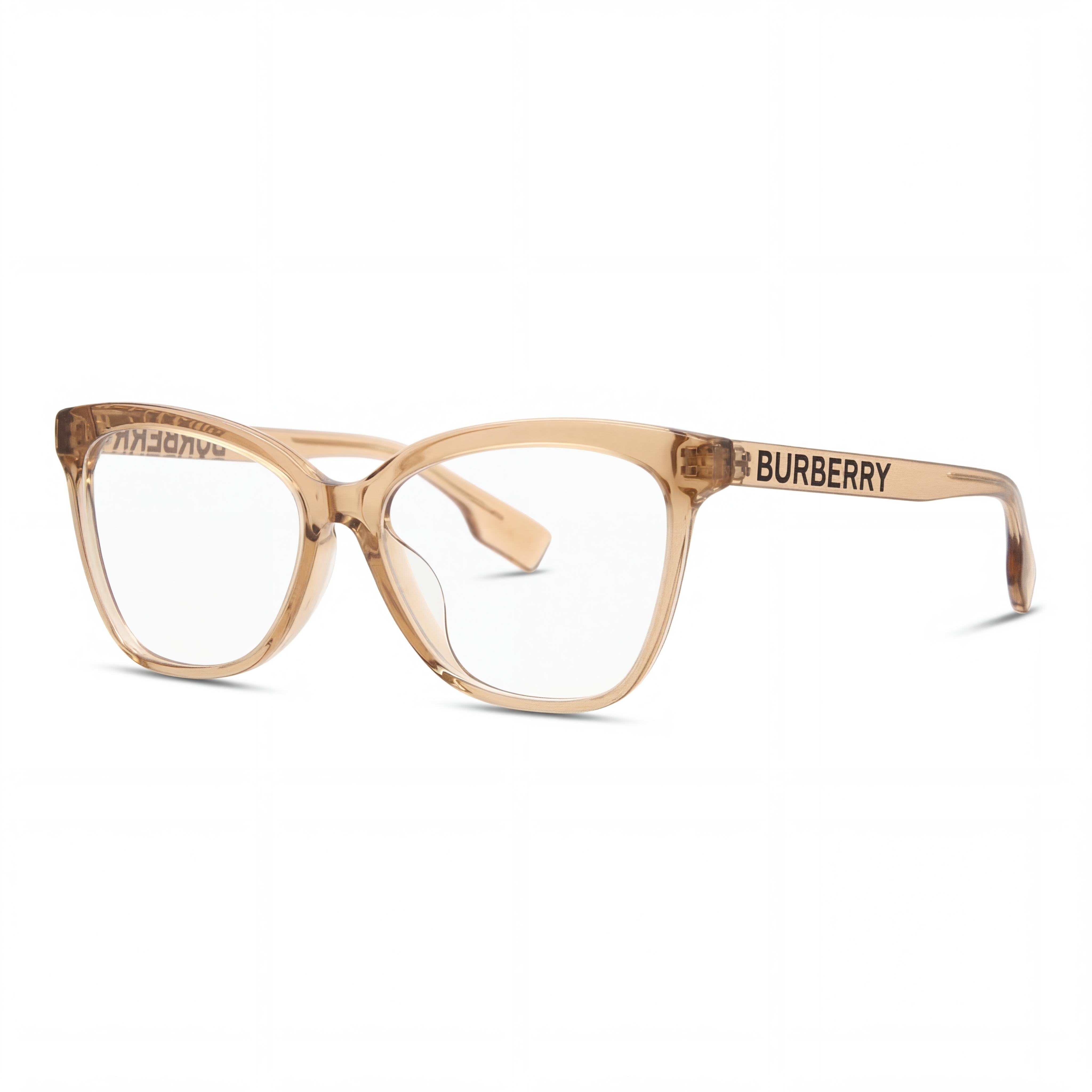 Gafas de sol Burberry Be 2364f para mujer, de plástico, color marrón claro, con montura de ojo de gato, 54 mm, Photo 1