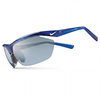 Nike Wayfarers Women's Blue Plastic Competition Sunglasses with UV Protection & Interchangeable Lenses