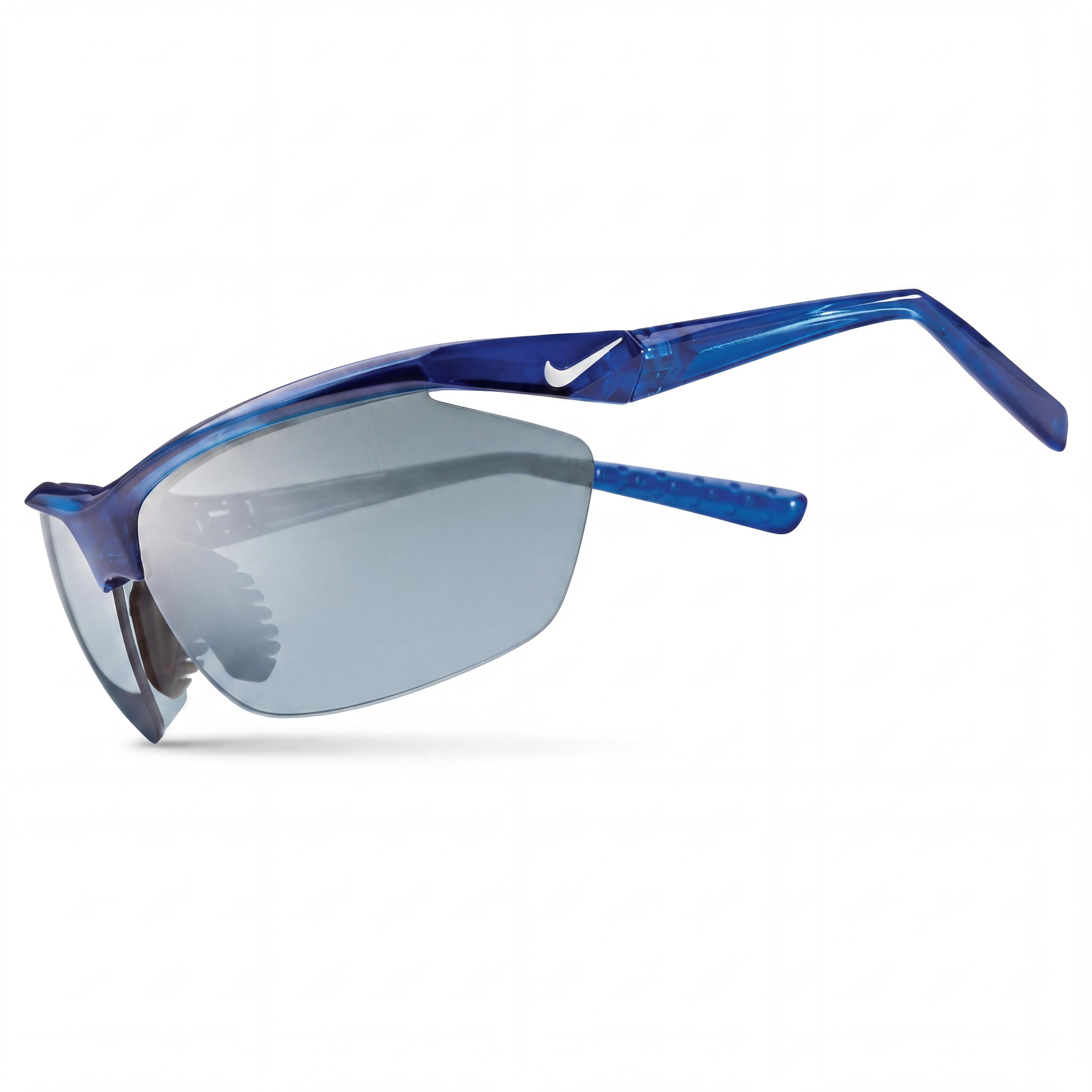 Nike Wayfarers Women's Blue Plastic Competition Sunglasses with UV Protection & Interchangeable Lenses, Photo 1