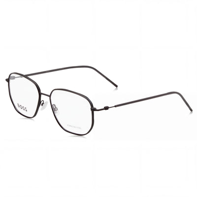 Hugo Boss Modern Collection Boss 1430 Unisex Matt Black Alloy Steel Non-Polarised Sunglasses 53mm