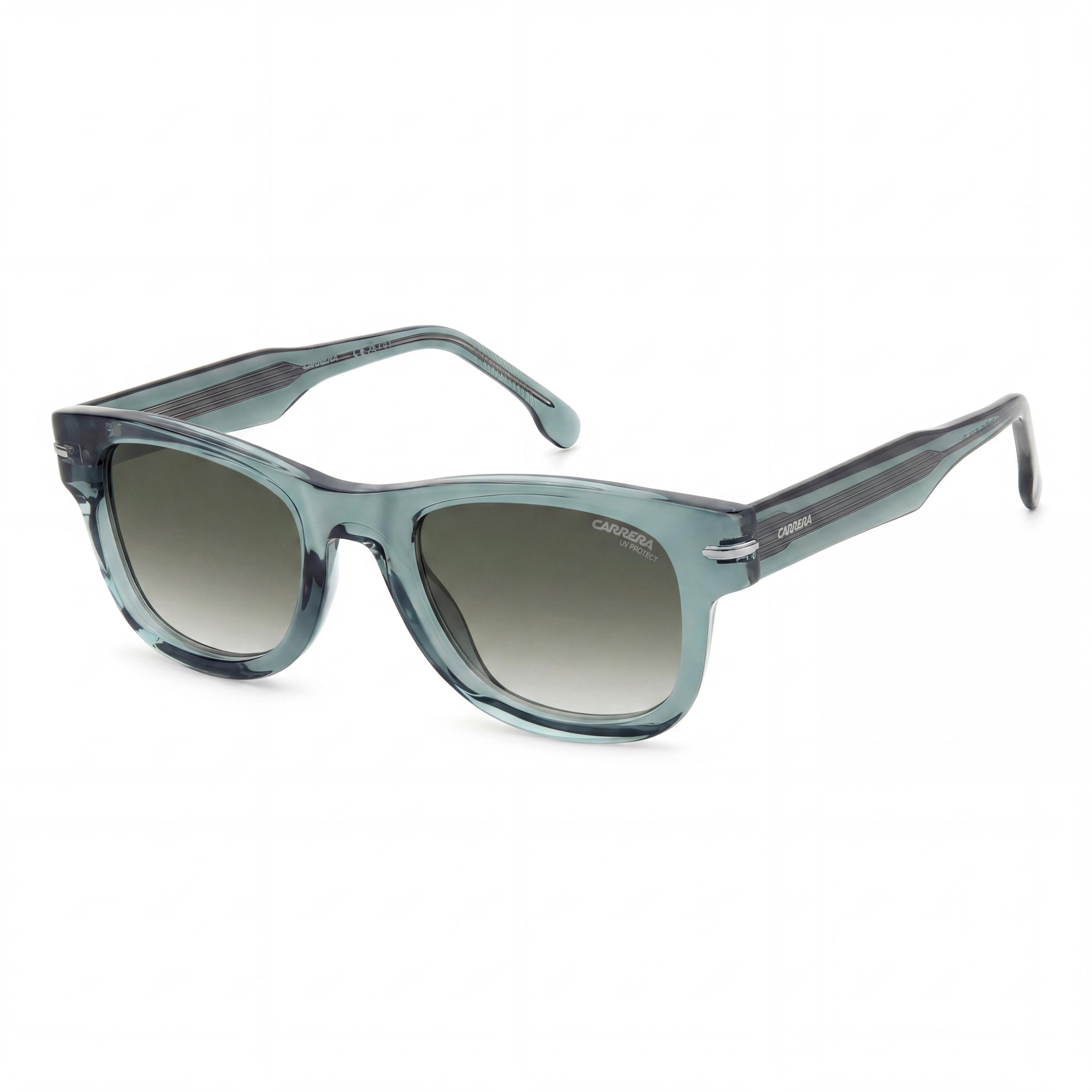 Carrera 330/S Men's Plastic Teal Frame Green Shaded Non-Polarized 100% UV 50mm Sunglasses, Photo 1