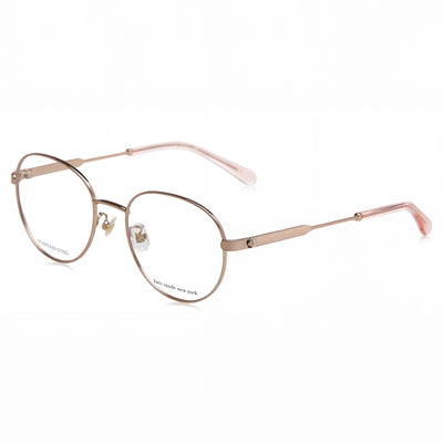 kate spade new york Jalisia/F Women's Eyewear with Stainless Steel Frame, Red Gold Frame Color 52mm