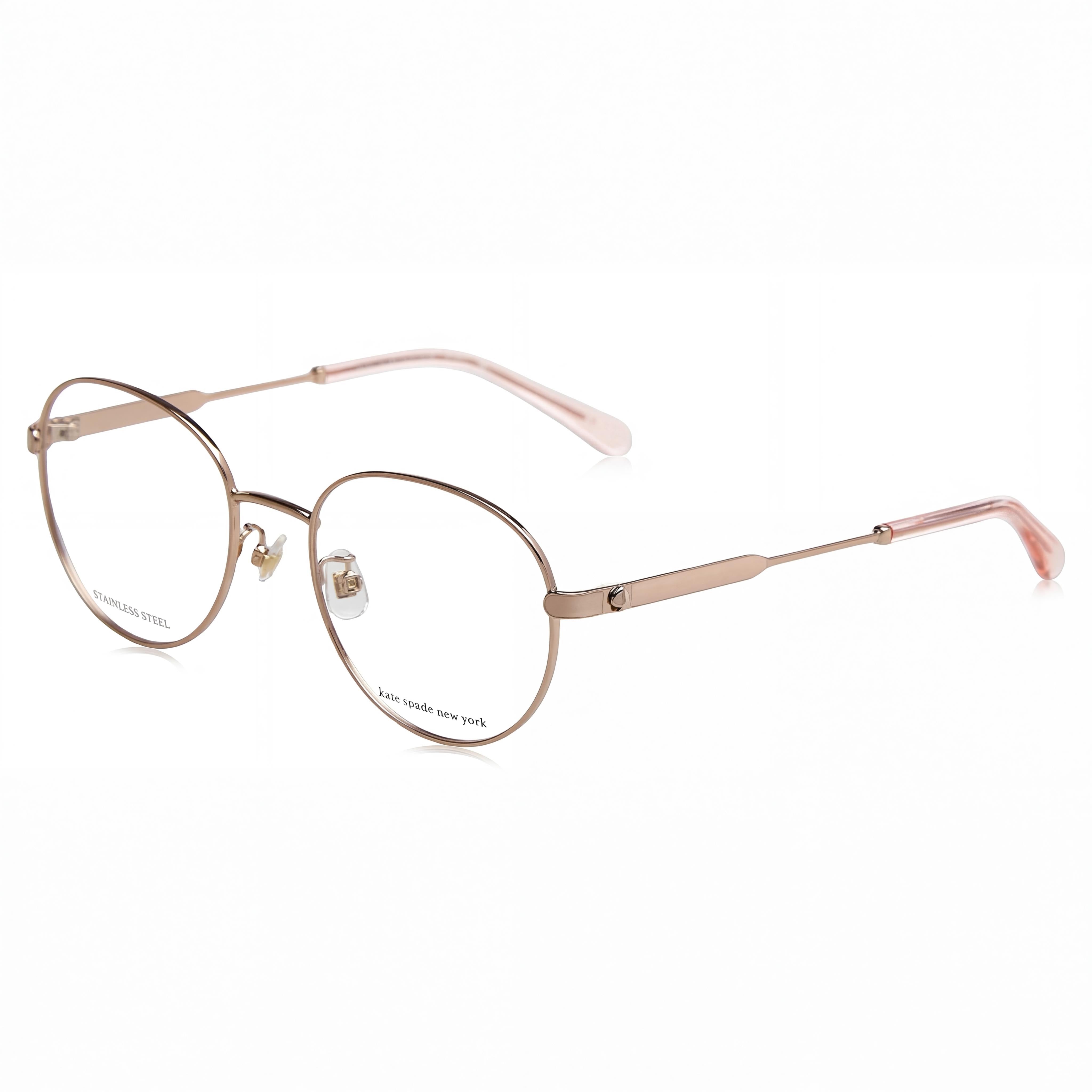 kate spade new york Jalisia/F Women's Eyewear with Stainless Steel Frame, Red Gold Frame Color 52mm, Photo 1