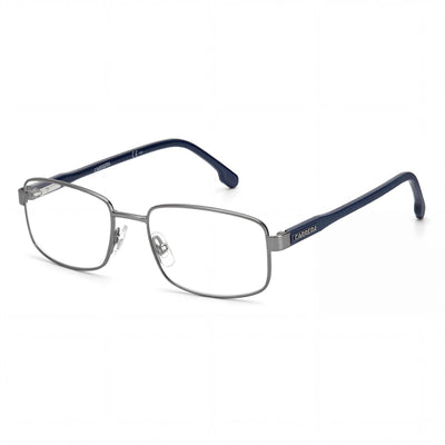 Carrera Unisex Carrera 264 Metal Frame Eyewear with Polycarbonate Lenses, Matte Dark Ruthenium, 55mm