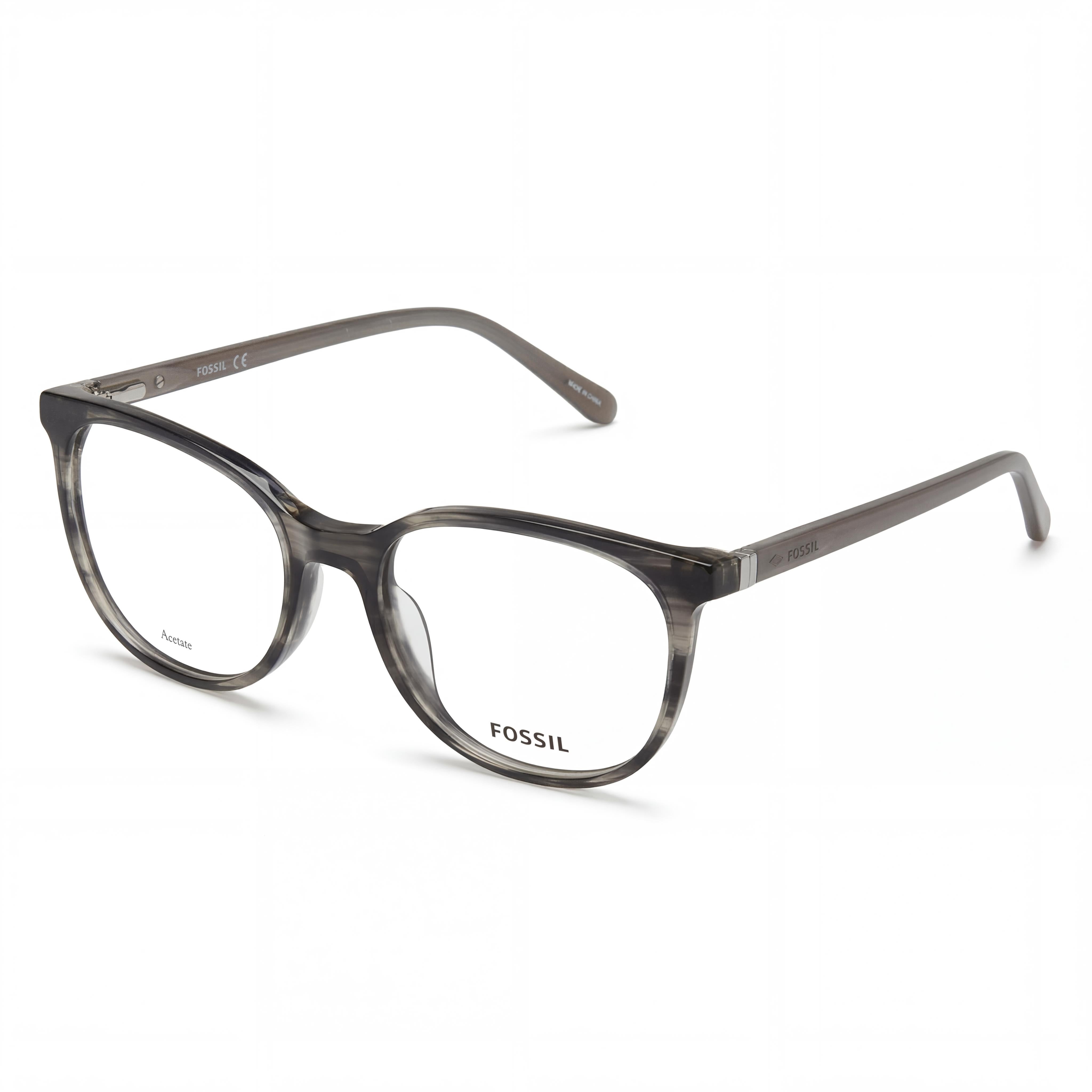 Fossil Fos 7143 Women's Grey Horn Plastic Frame Polarized Polycarbonate Lenses Sunglasses 53mm, Photo 1