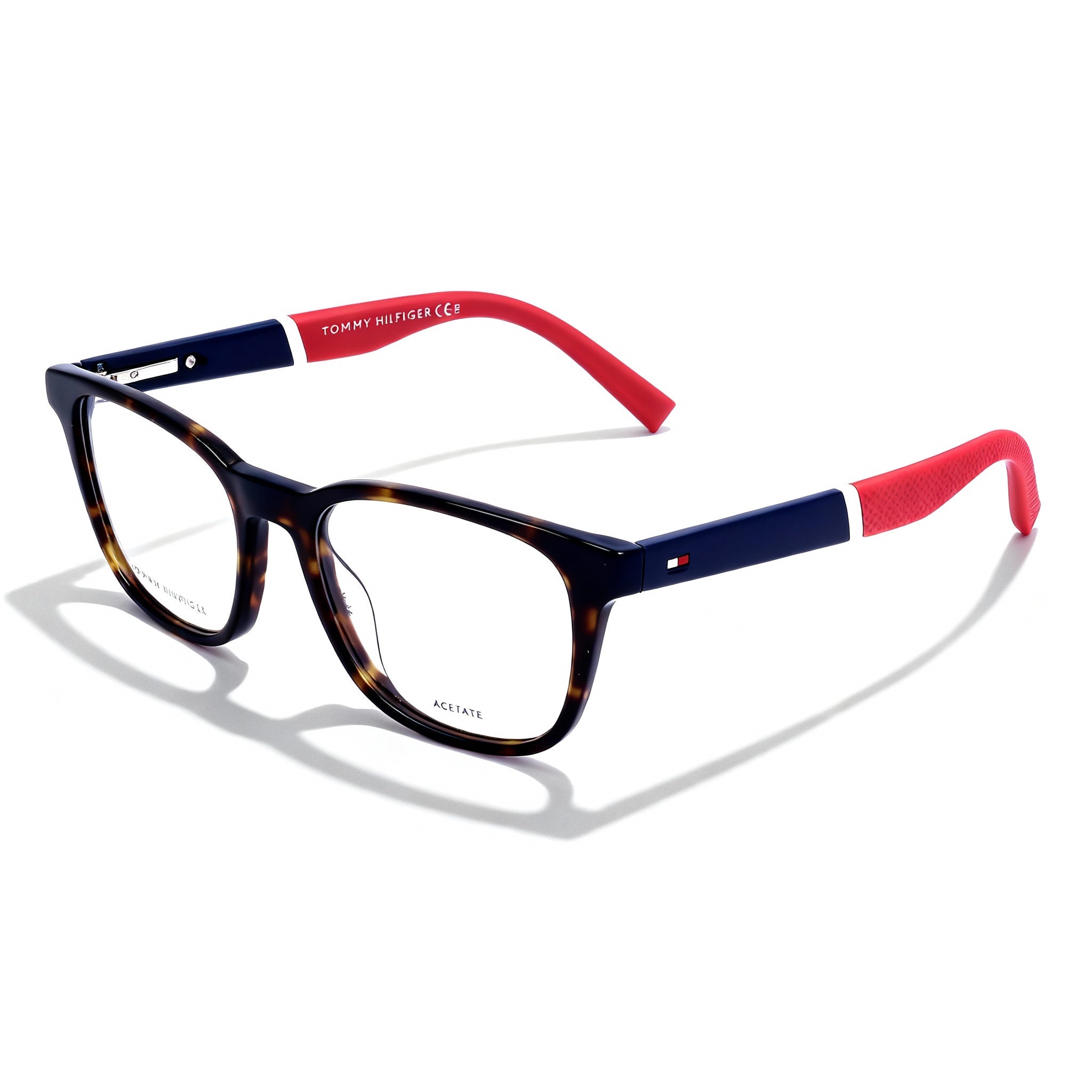 Tommy Hilfiger Classic Unisex Sunglasses with Non-Polarized Polycarbonate Lenses, Havana, 51-18-140
