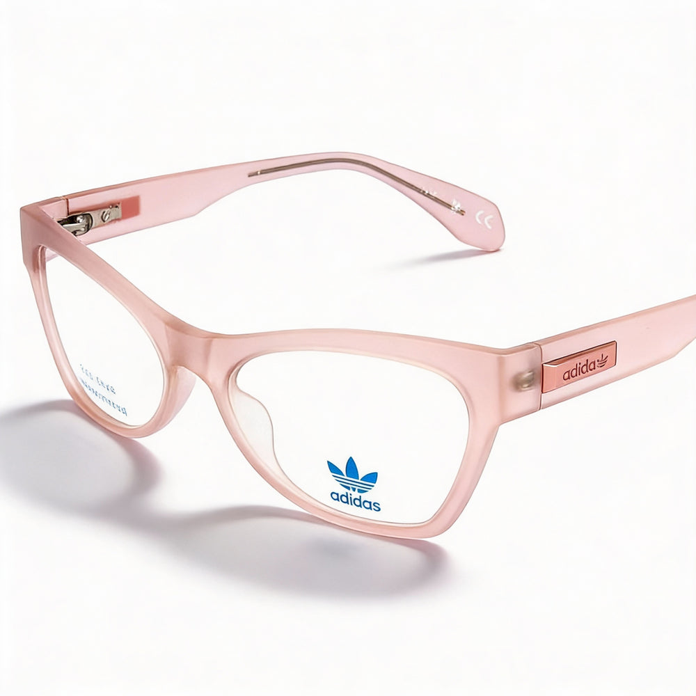 Gafas oftálmicas inyectadas adidas Originals OR5003 para hombre con montura rosa mate de 54 mm