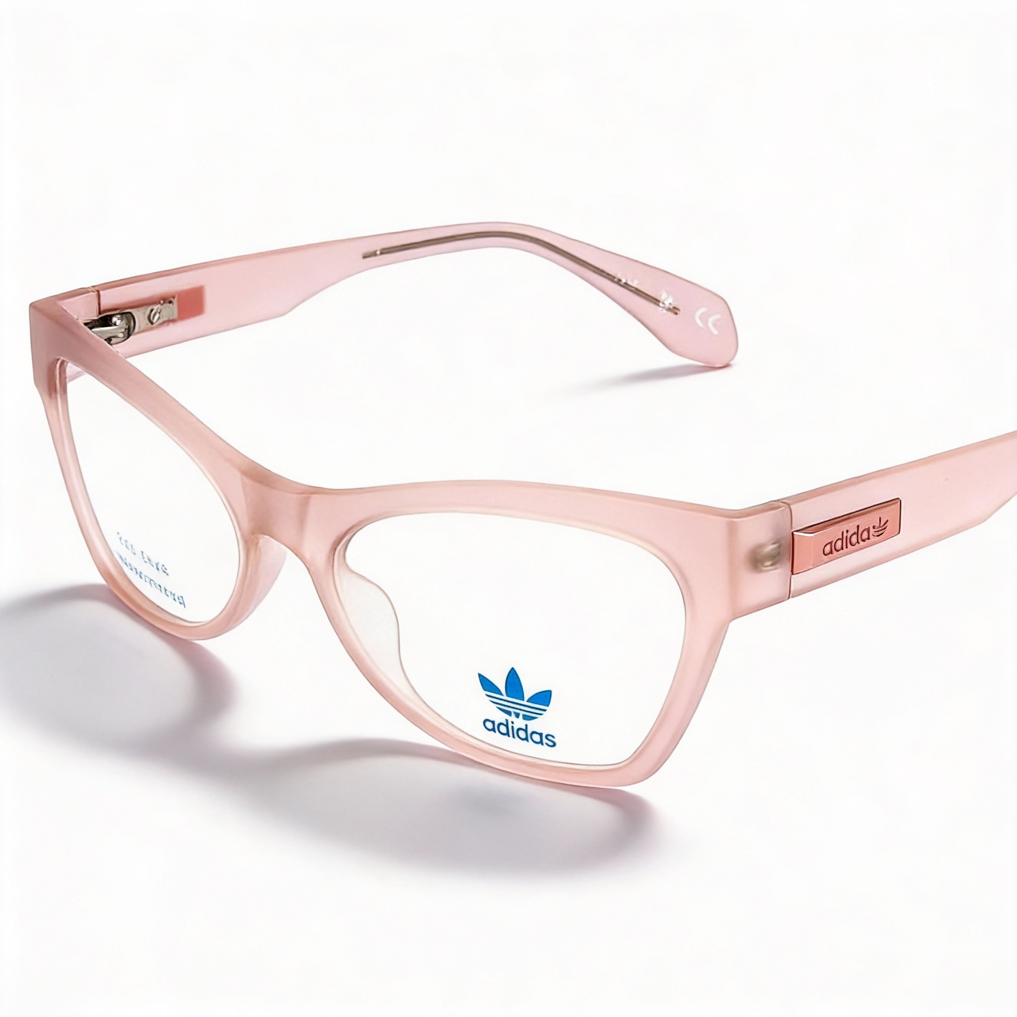 Gafas oftálmicas inyectadas adidas Originals OR5003 para hombre con montura rosa mate de 54 mm, Photo 1