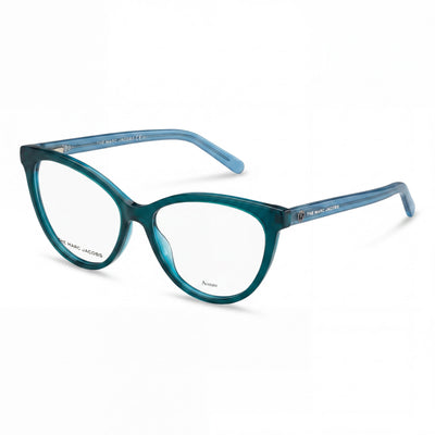 Marc Jacobs MARC 560 Women's Transparent Azure Green Acetate Frame Cat Eye Sunglasses 54mm