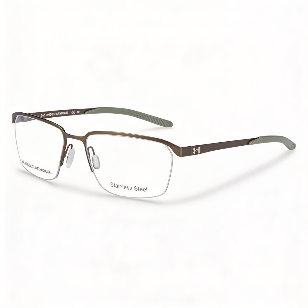 Under Armour Casual Men's Alloy Steel Grey Brown Sunglasses 56mm