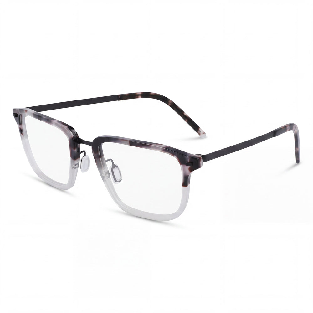 Gafas Flexon B2037 para mujer con montura metálica color oliva brillante y lente de 55 mm de ancho