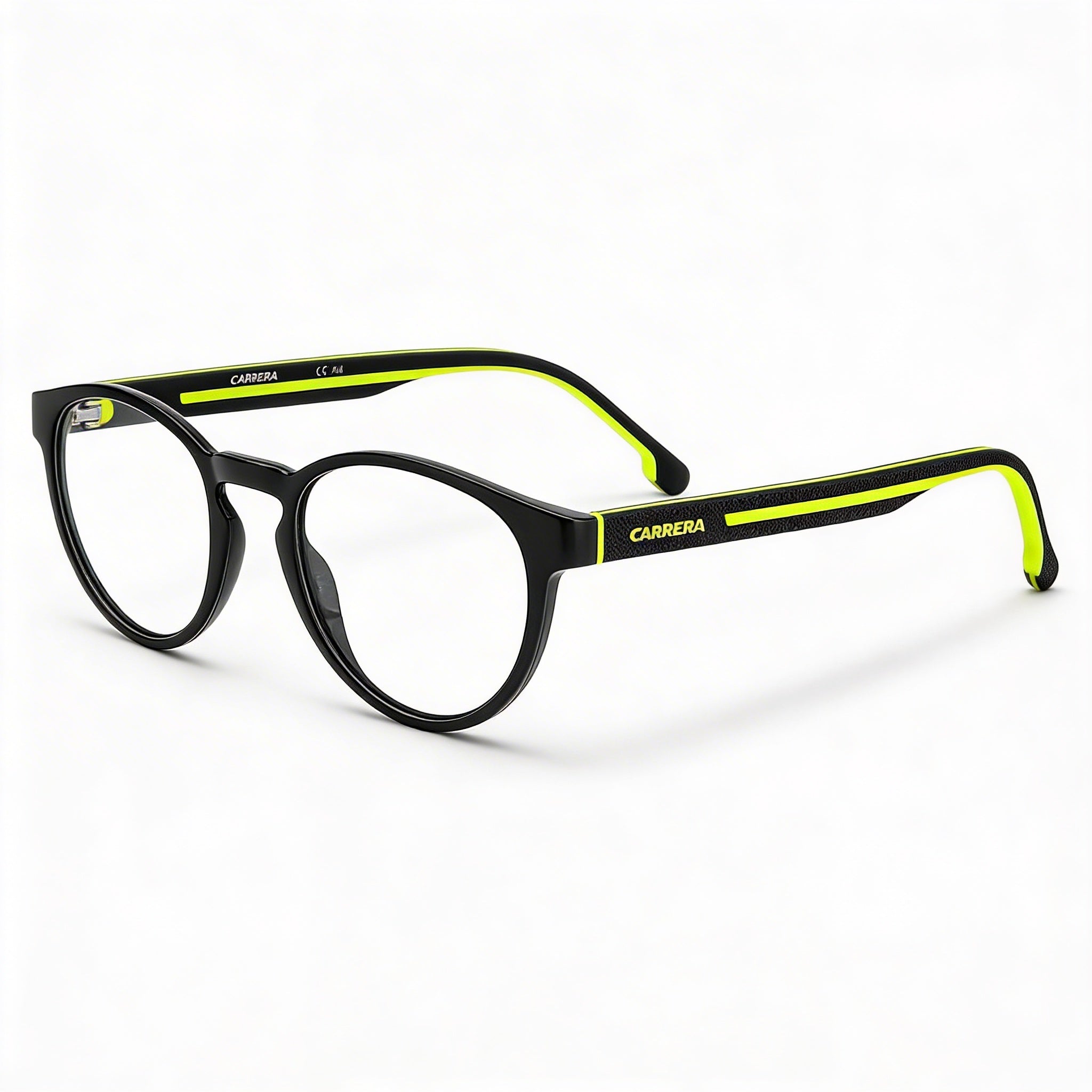 Carrera CARRERA 8886 Unisex Casual Black Green injection/propionate Eyeglasses 50/20/145, Photo 1