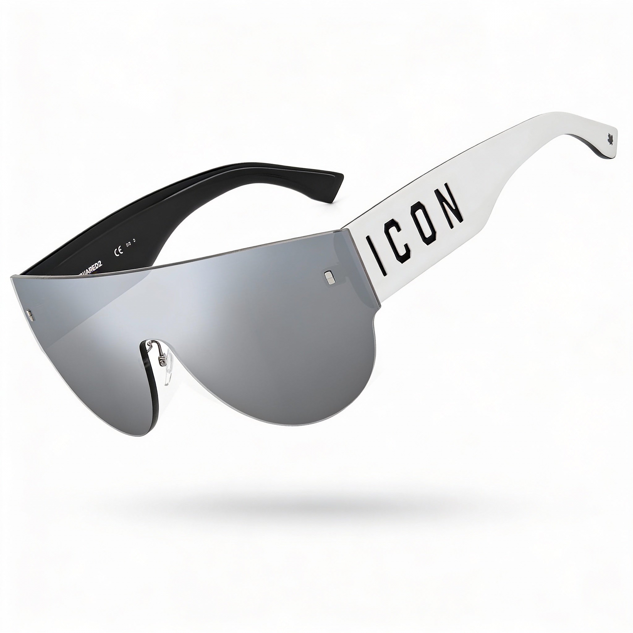 Carrera Unisex Sunglasses, White Black Polyamide Frame, Polycarbonate Lenses, UV Protection 99mm, Photo 1