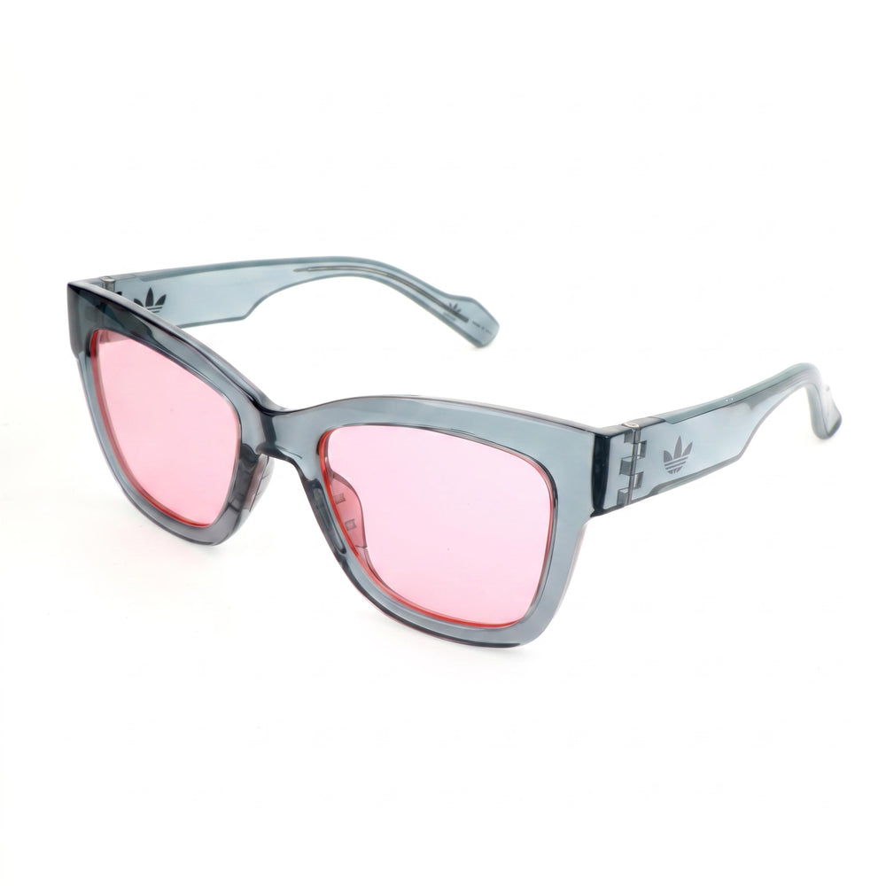 Adidas Contemporary Women's Full Rim Gradient Grey Plastic Anti-glare UV Sunglasses 52-20-140