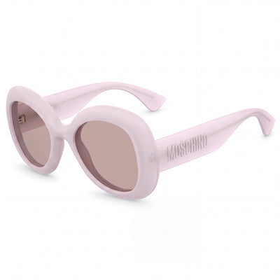 Moschino MOS162/S Casual Women's Pink Injected Cellulose Propionate Frame Sunglasses 54/22/140