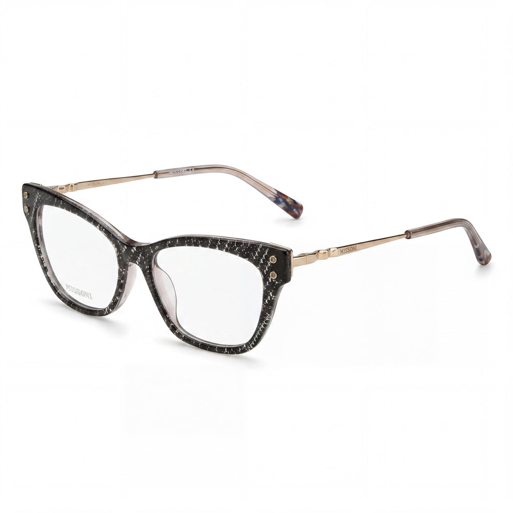 Missoni Modern Women's Sunglasses featuring Polyamide Frame in Black Nude with Polycarbonate Lenses, 52mm