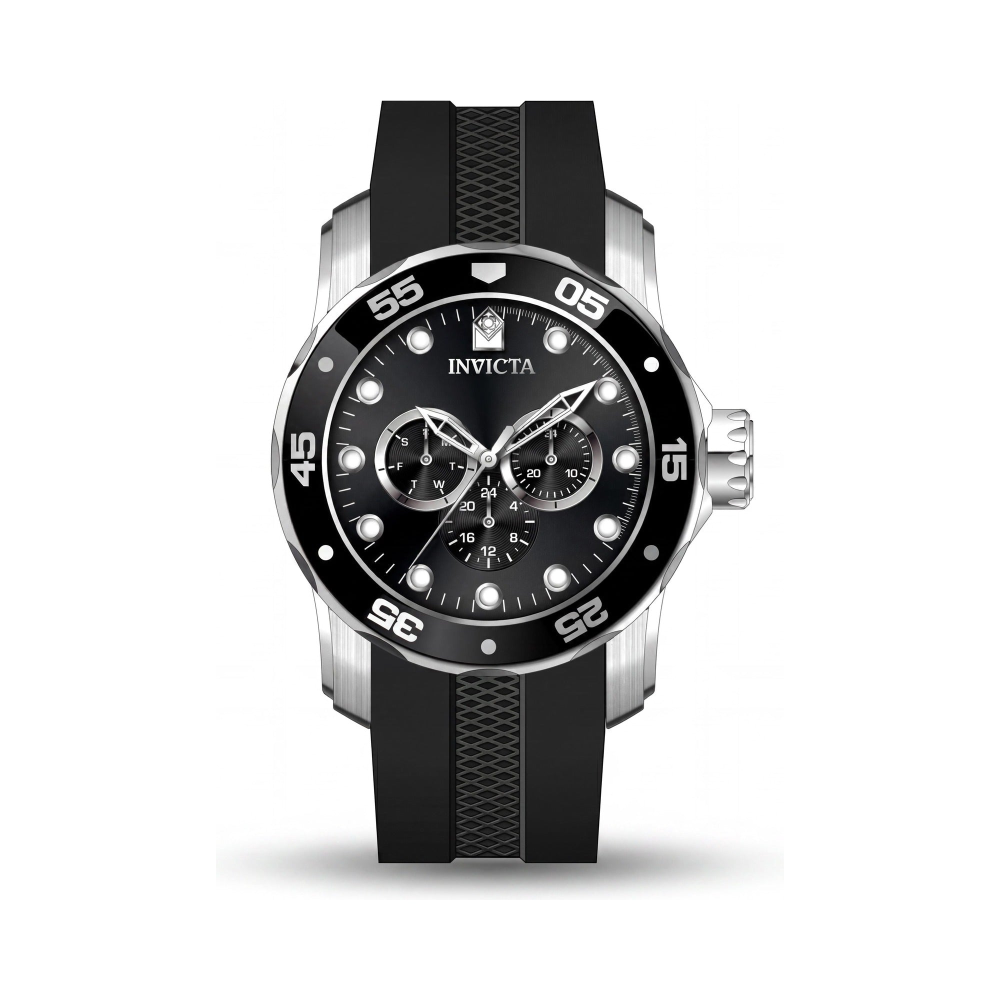 Invicta Men's Pro Diver Style Chronograph Watch, Model IN-45721-AMZUK, with Black Case Finish, Photo 1