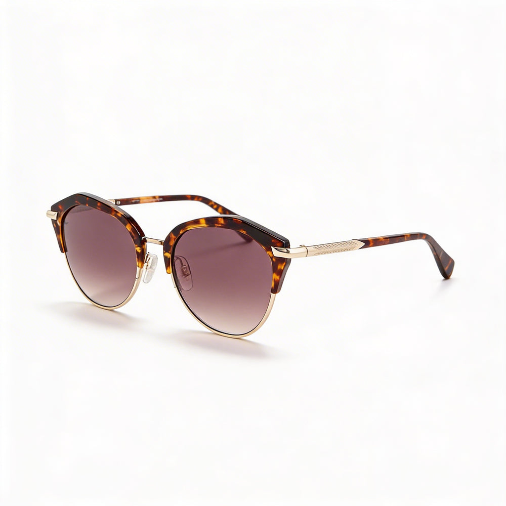 Rag & Bone Modern Heritage Women's Stainless Steel Havana Pink Sunglasses 55mm