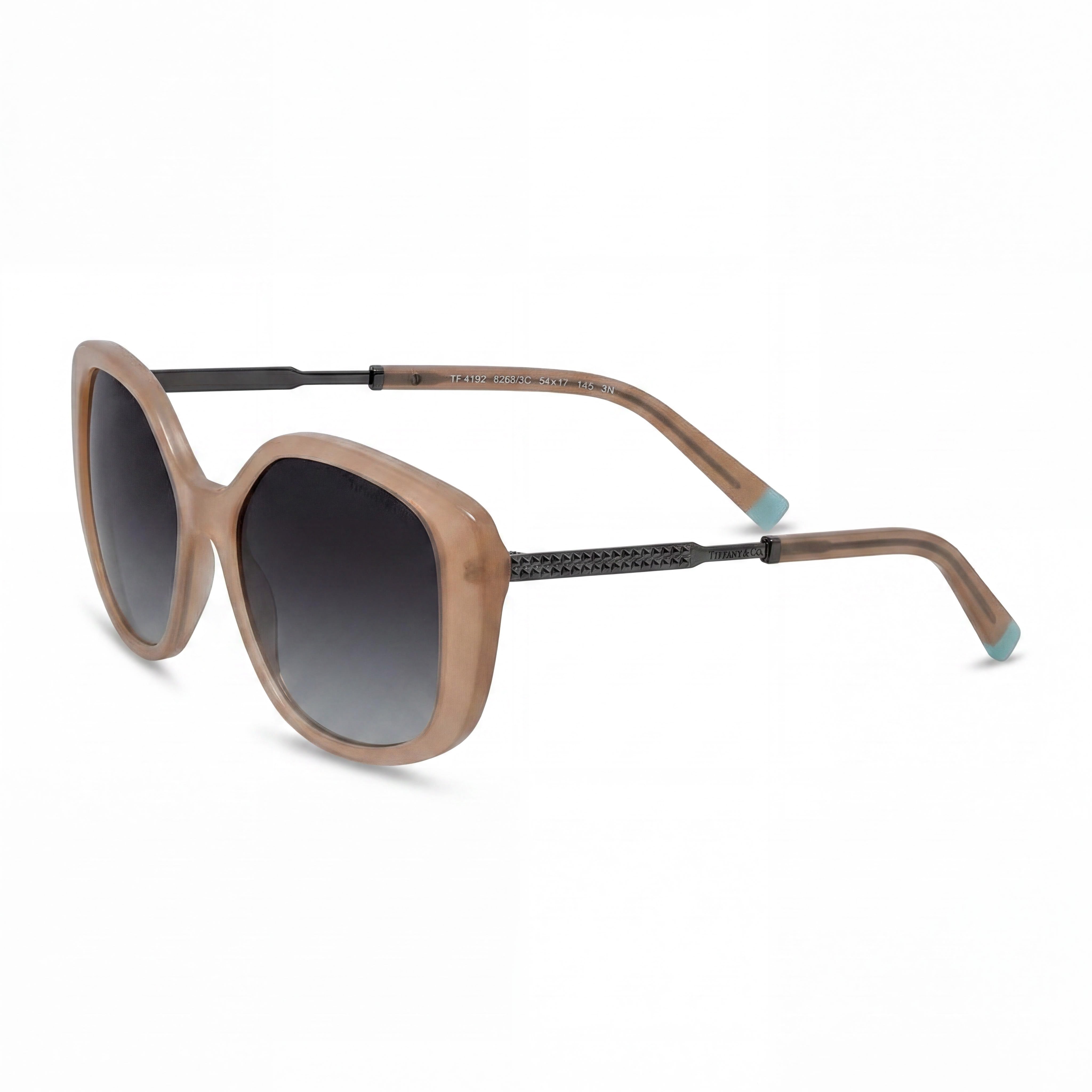 Tiffany & Co. Tf 4192 Women's Opal Nude Plastic UV Protected Sunglasses 54mm, Photo 1