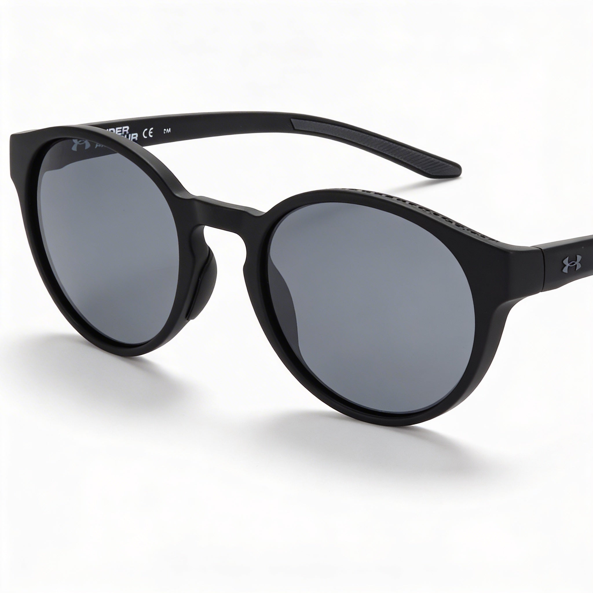 Gafas de sol unisex Under Armour Ua 0006/S con montura de propionato en negro mate, no polarizadas, con protección UV y ancho de lente de 52 mm, Photo 1