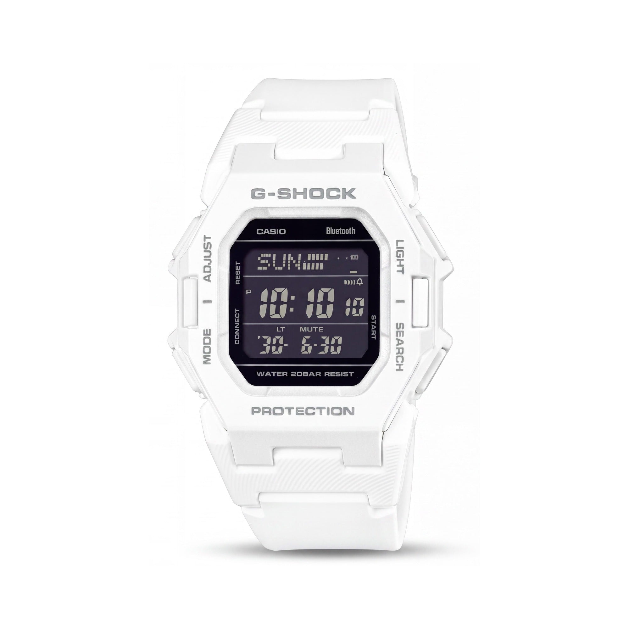 Casio G-Shock GD-B500-7 Watch Unisex White Chronograph Calendar, Photo 1