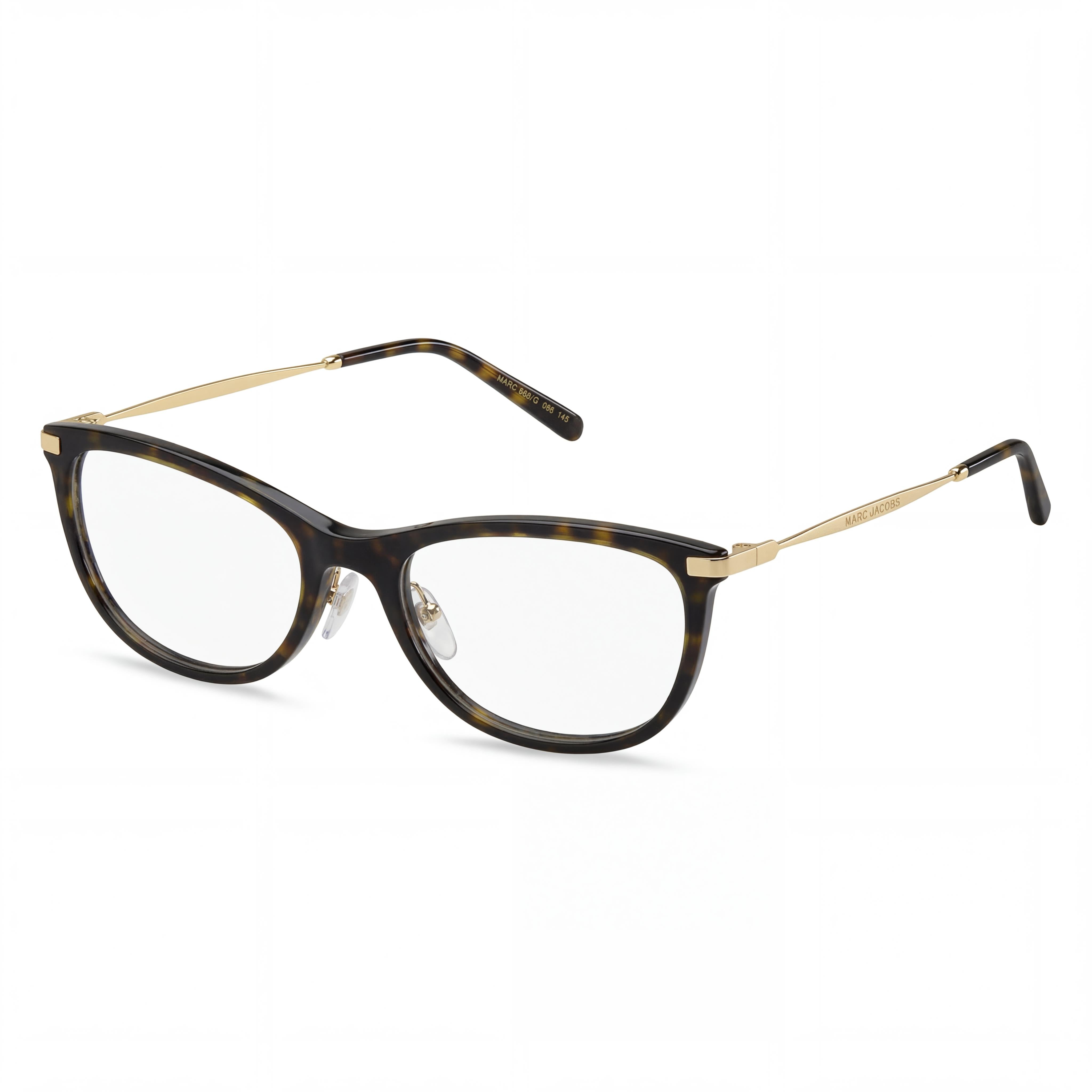 Marc Jacobs Women's Marc 668/g Acetate Frame Havana Polycarbonate Lens Sunglasses with 66mm Lens, 18mm Bridge, 145mm Temples, Photo 1