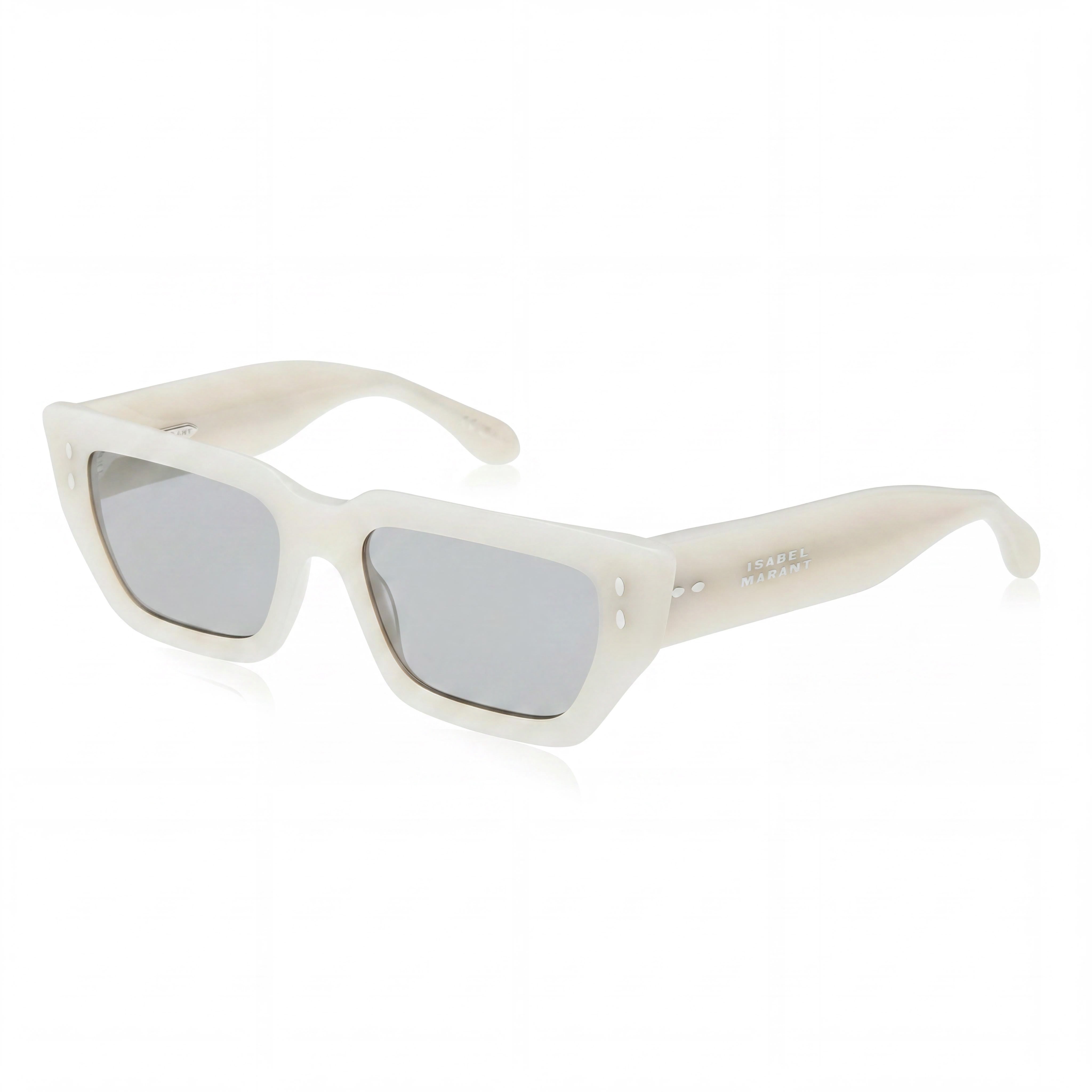 Gafas de sol Isabel Marant para mujer, modernas, de acetato, color gris marfil, con protección UV, no polarizadas, de 54 mm, Photo 1
