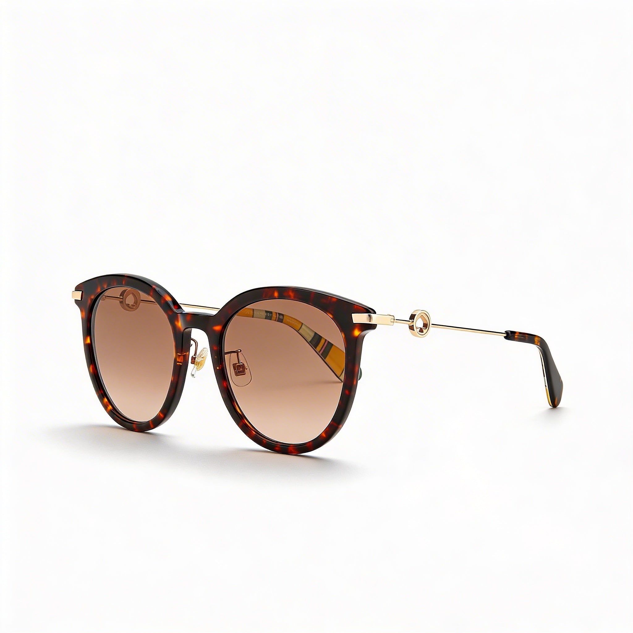 Gafas de sol de plástico Keesey/G/S para mujer de Kate Spade New York, color marrón habana degradado, protección UV, 53 mm, Photo 1