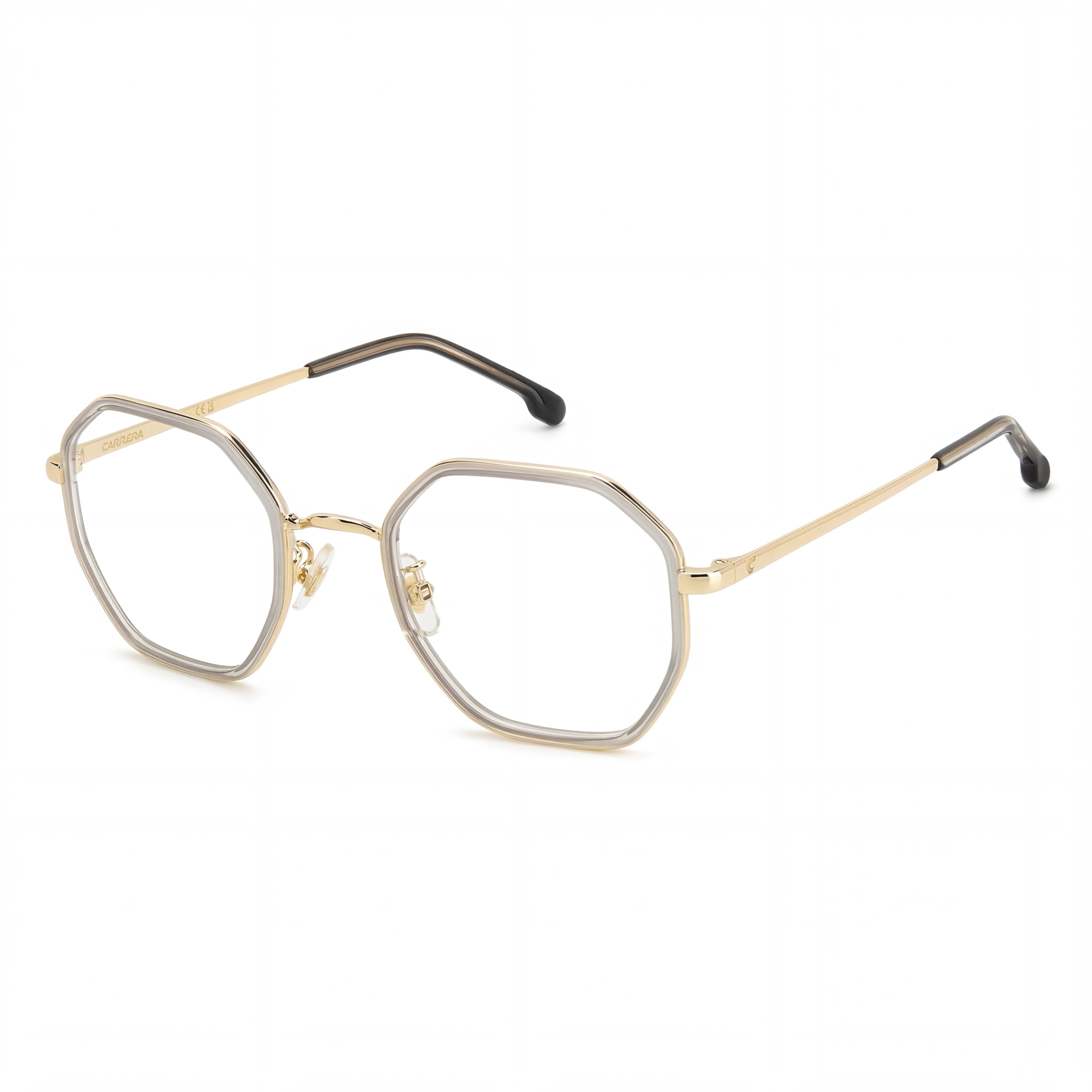 Gafas Carrera 3034 de acero inoxidable gris para hombre sin polarizar con lentes de demostración, tamaño 51-140-22mm, Photo 1