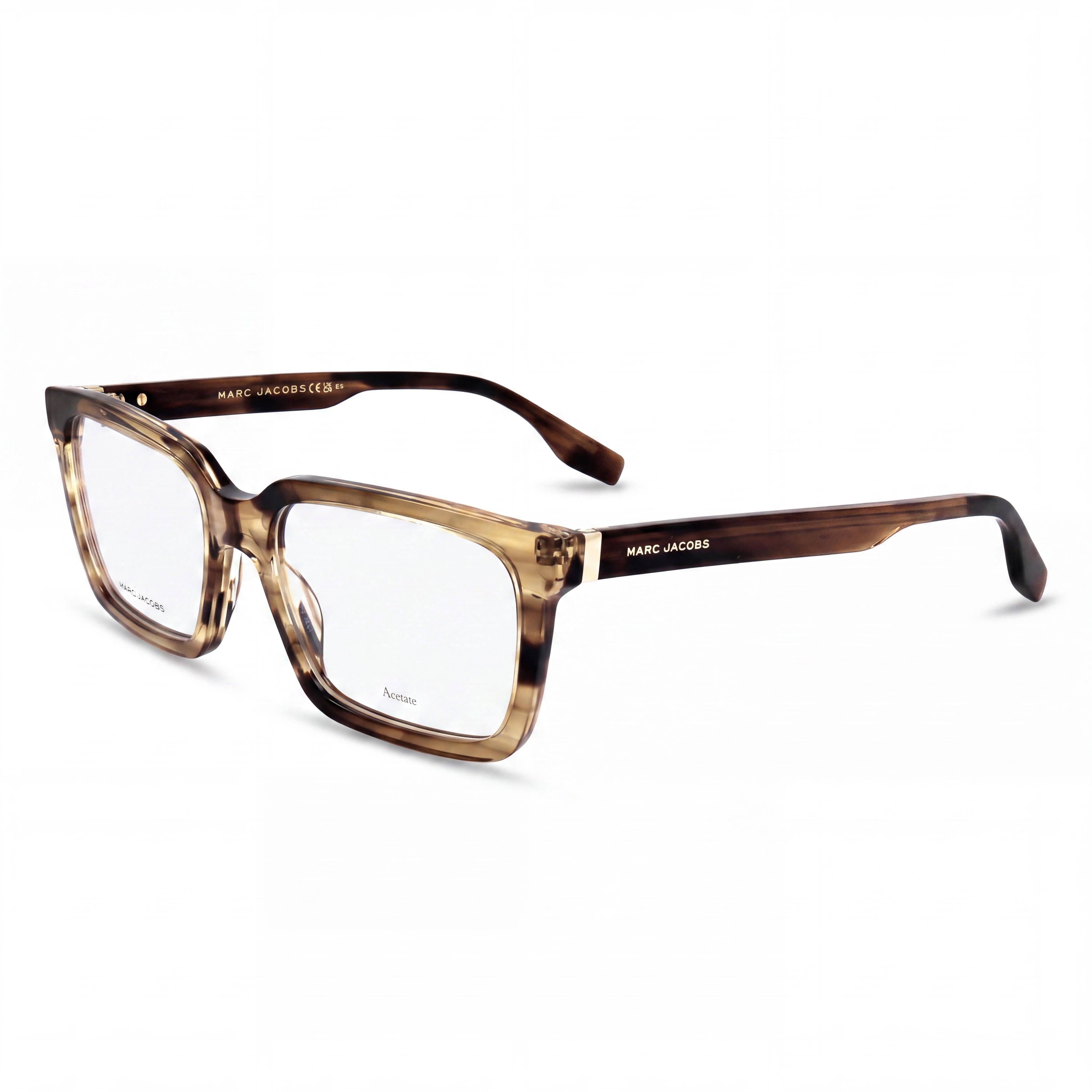 Marc Jacobs Marc 643 rectangular óptico acetato marrón unisex 55mm, Photo 1