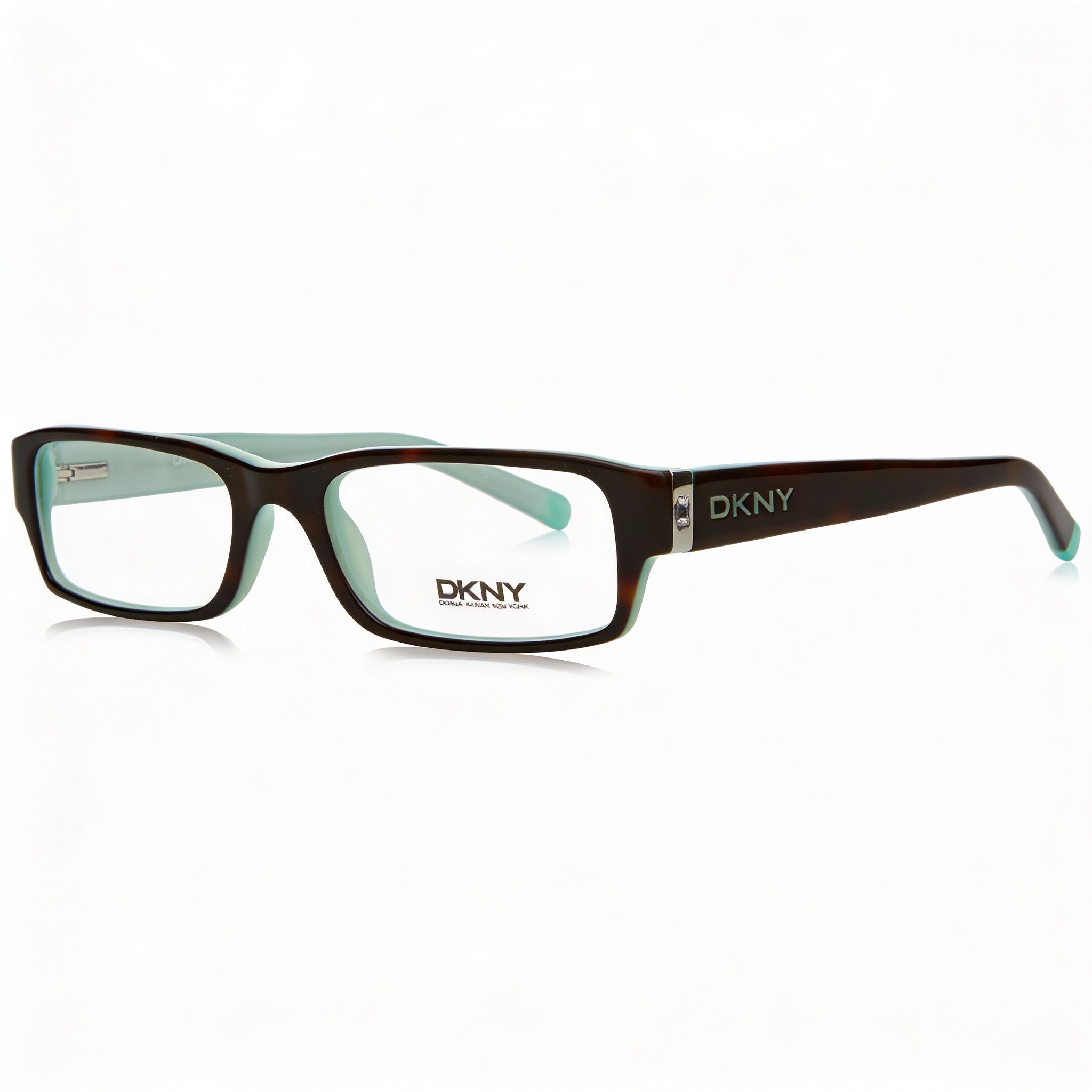 Gafas de vista DKNY 0dy4585b para mujer, rectangulares, de acetato color Havana Azure, 50 mm, Photo 1