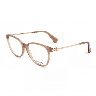 Monturas ópticas de plástico beige para mujer MaxMara Casual 54mm